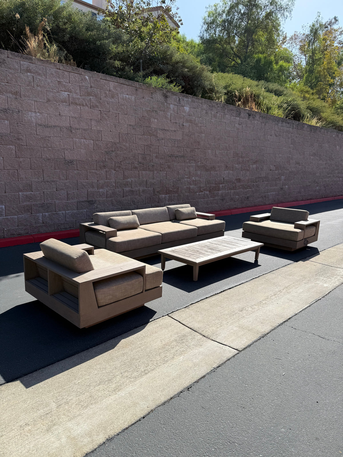 Restoration Hardware Cape Town Outdoor Set
