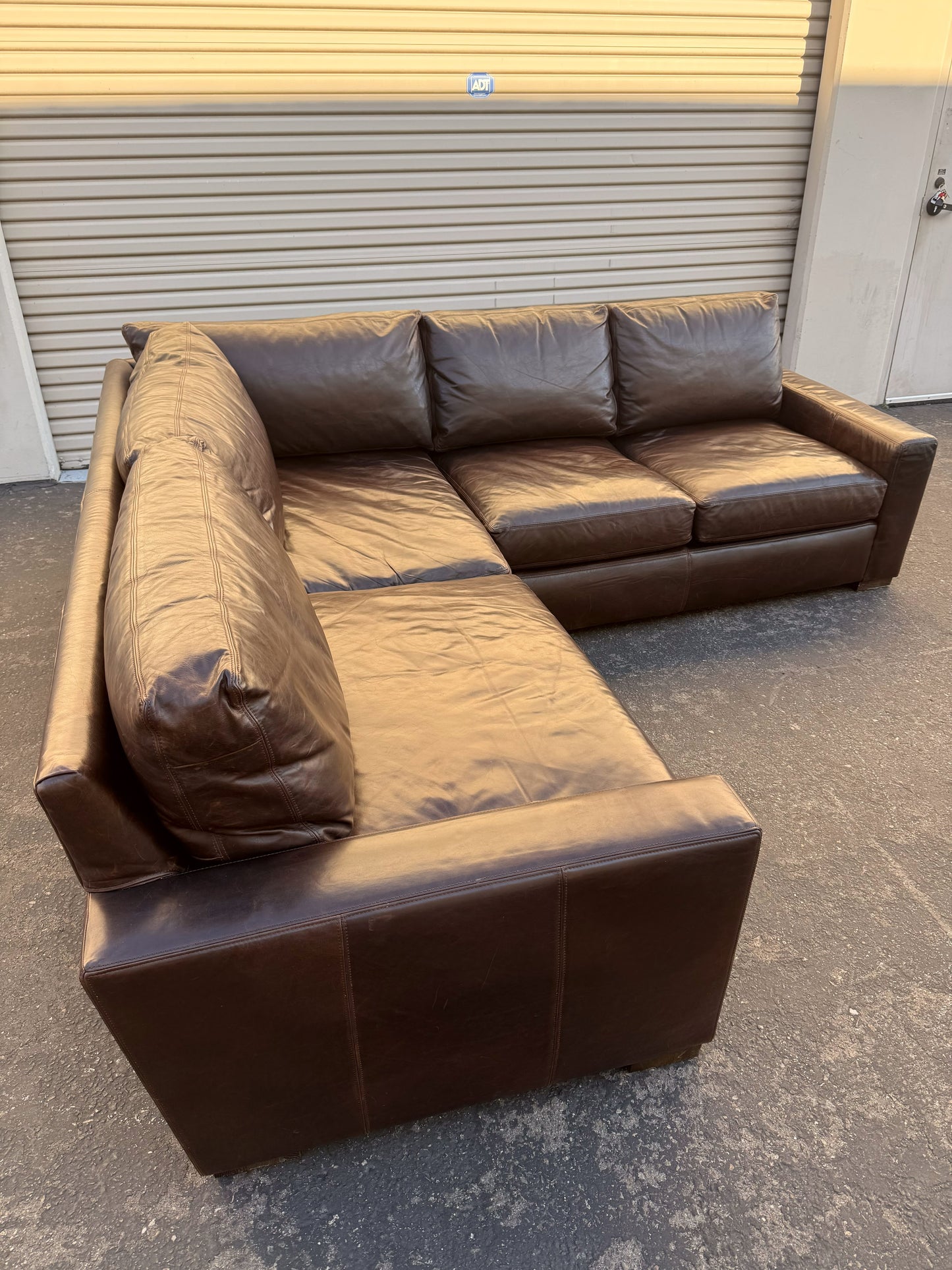Restoration Hardware Maxwell Leather