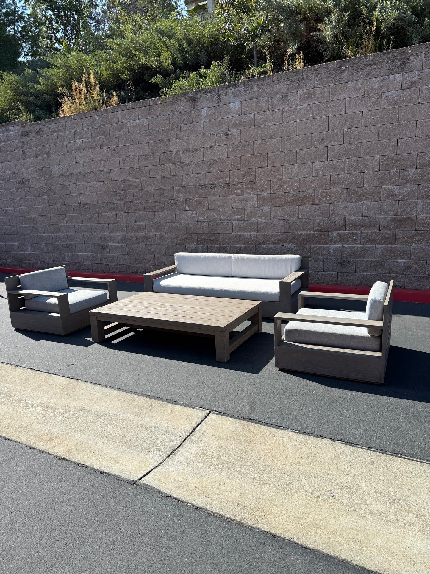 RH Marbella Outdoor Set