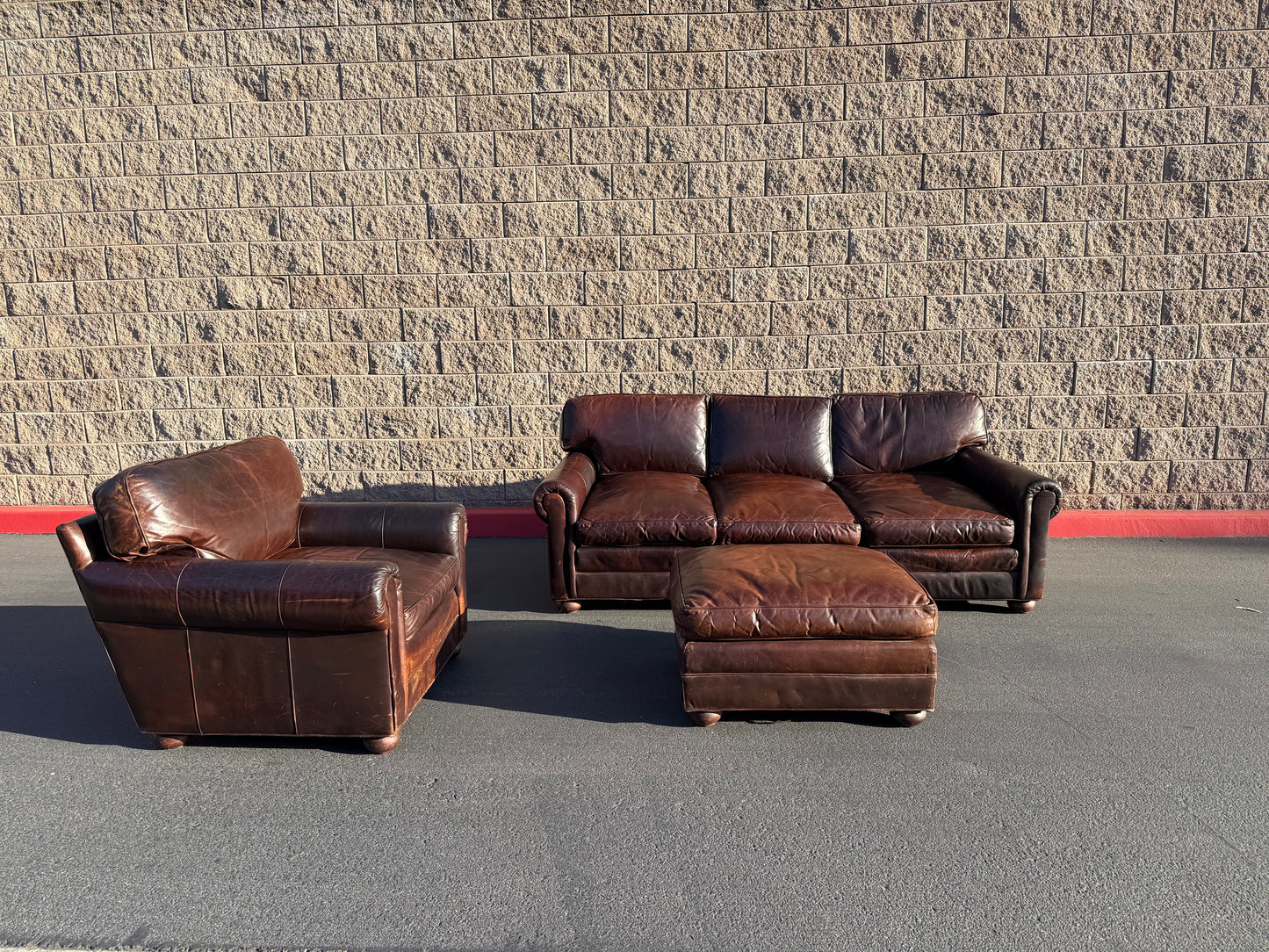 Restoration Hardware Lancaster Sofa Set
