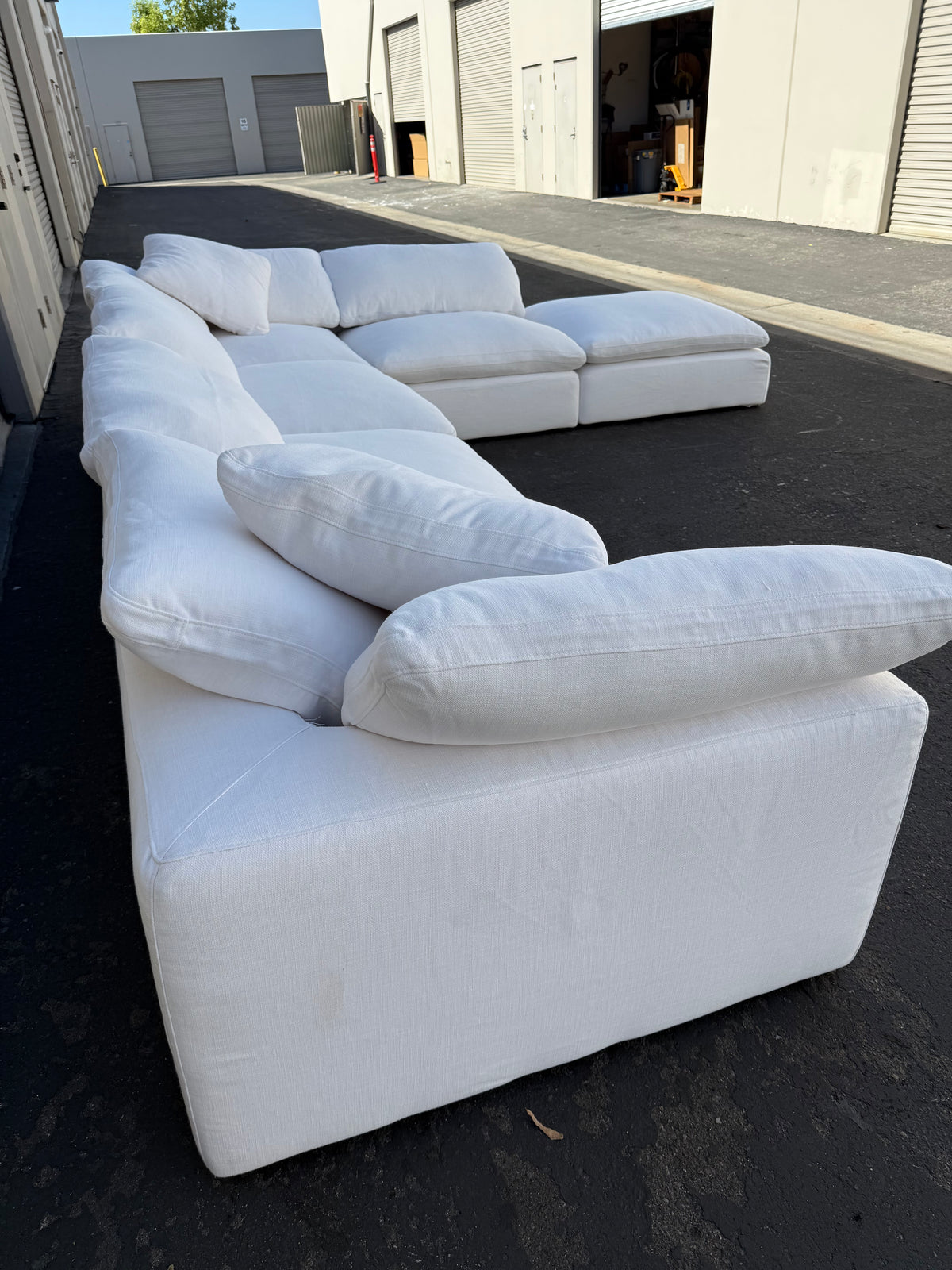 White Restoration Hardware Cloud Couch