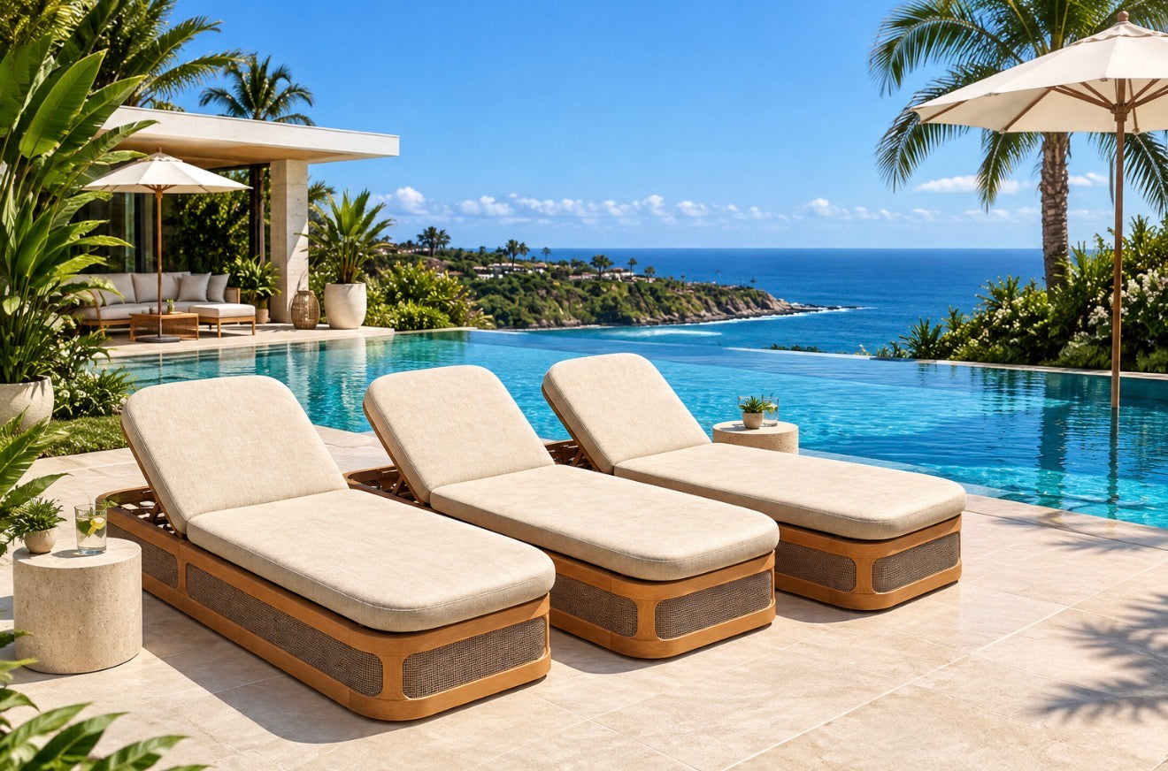 Restoration Hardware Trieste Pool Lounges