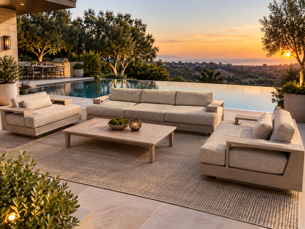 Restoration Hardware Cape Town Outdoor Set