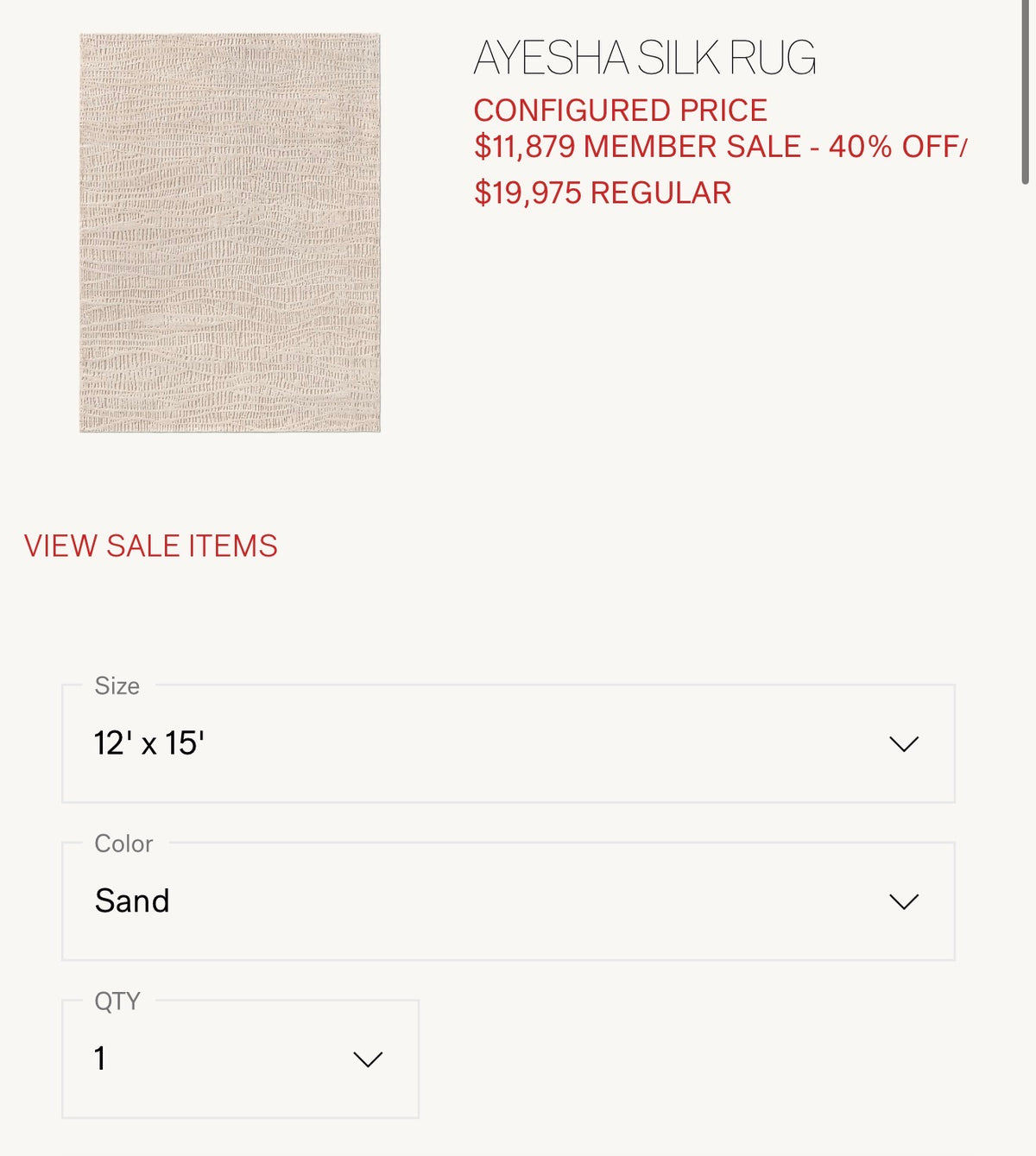 Ayesha RH Rug