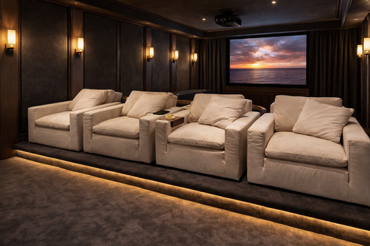 Restoration Hardware Leather Cloud Chairs