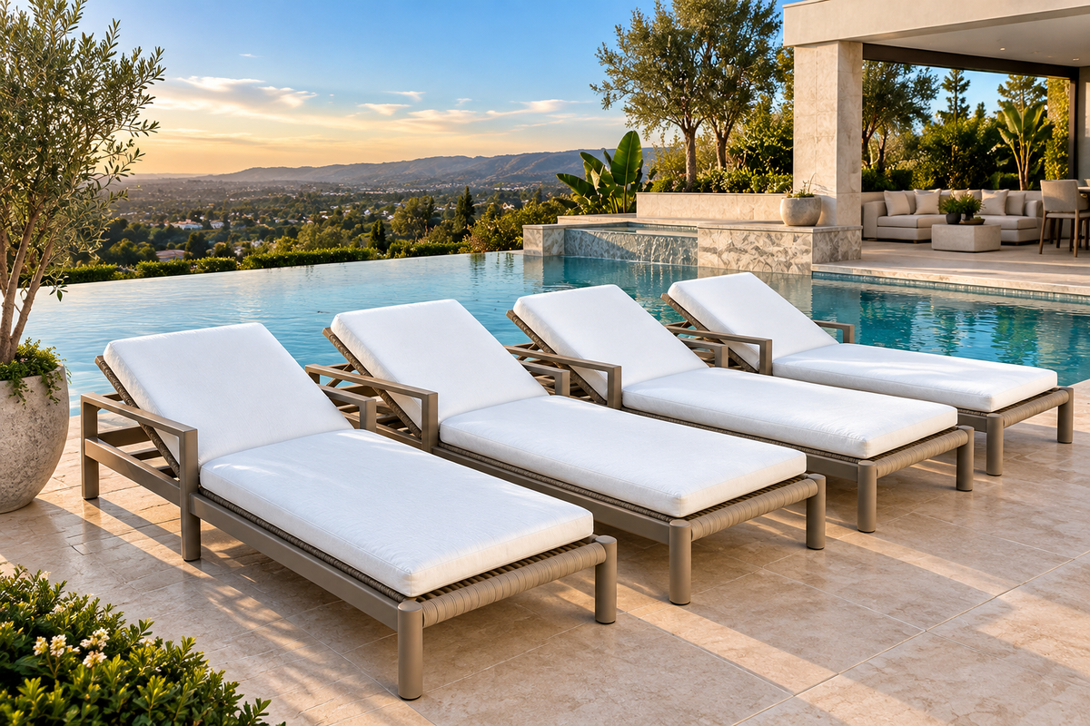 Restoration Hardware Pool Loungers