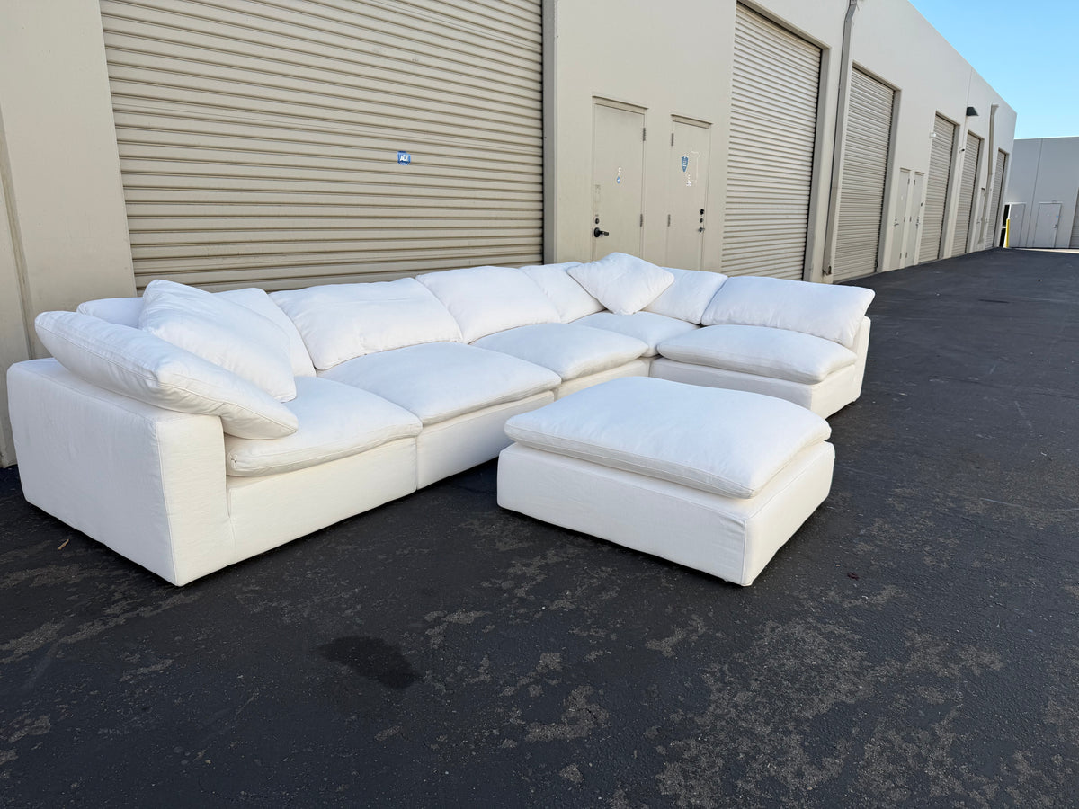 White Restoration Hardware Cloud Couch
