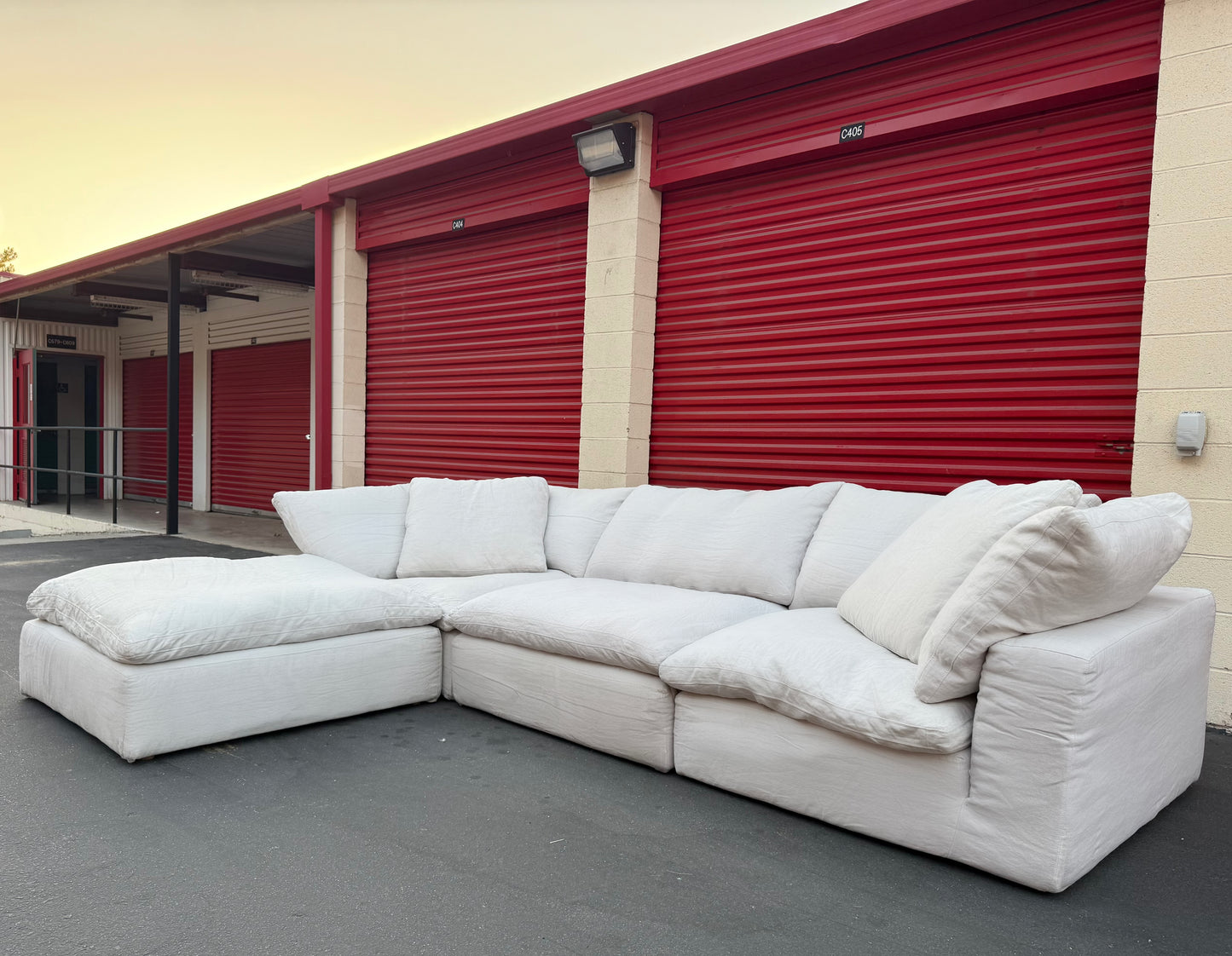 Restoration Hardware Luxe Size Cloud Couch