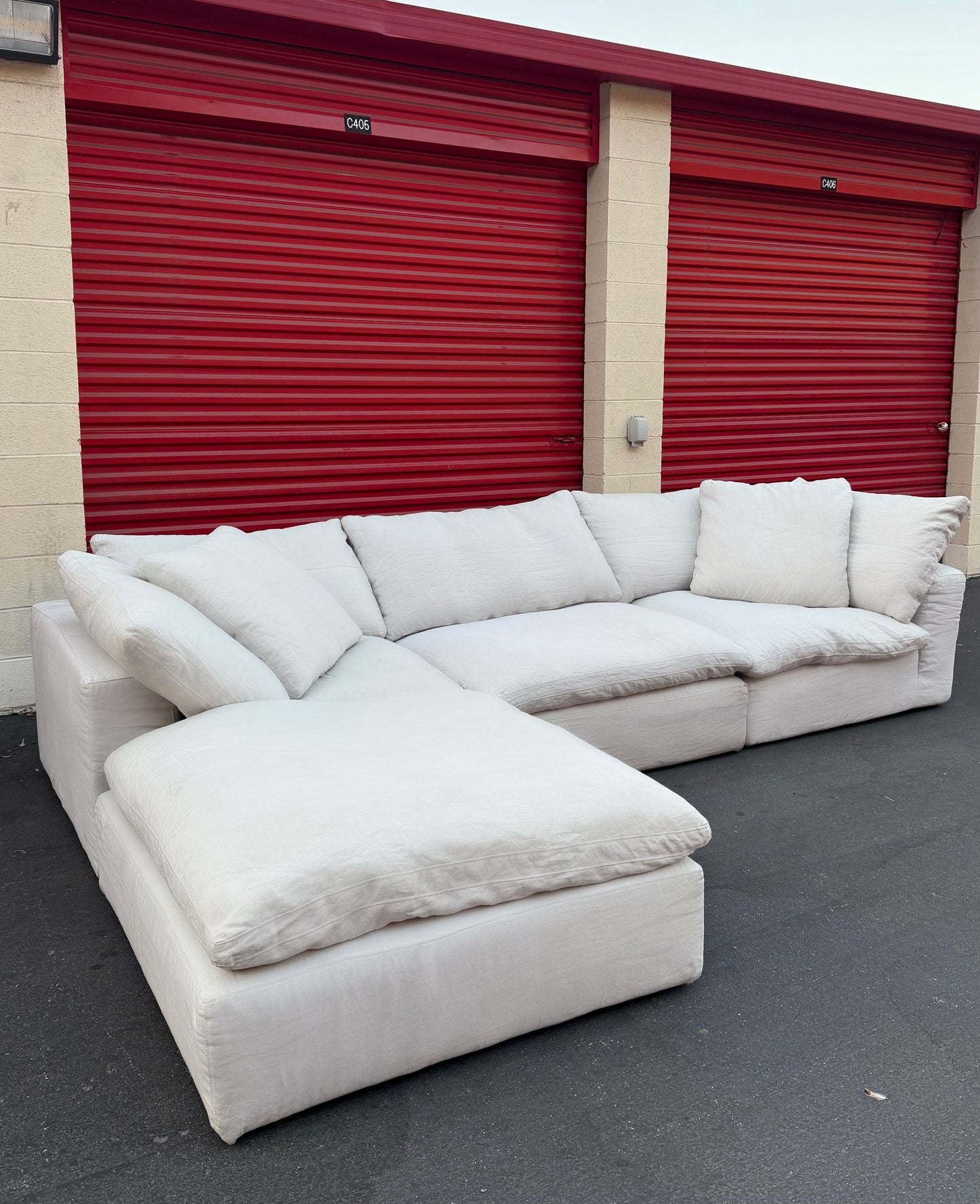 Restoration Hardware Luxe Size Cloud Couch