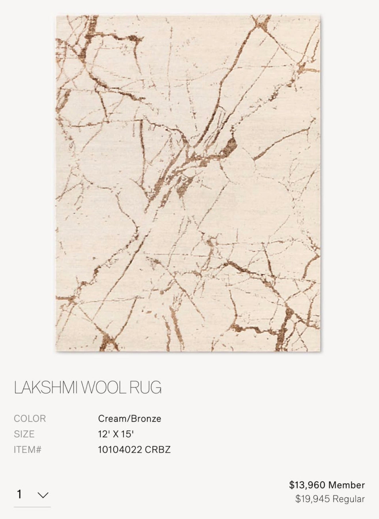 RH Lakshmi RUG