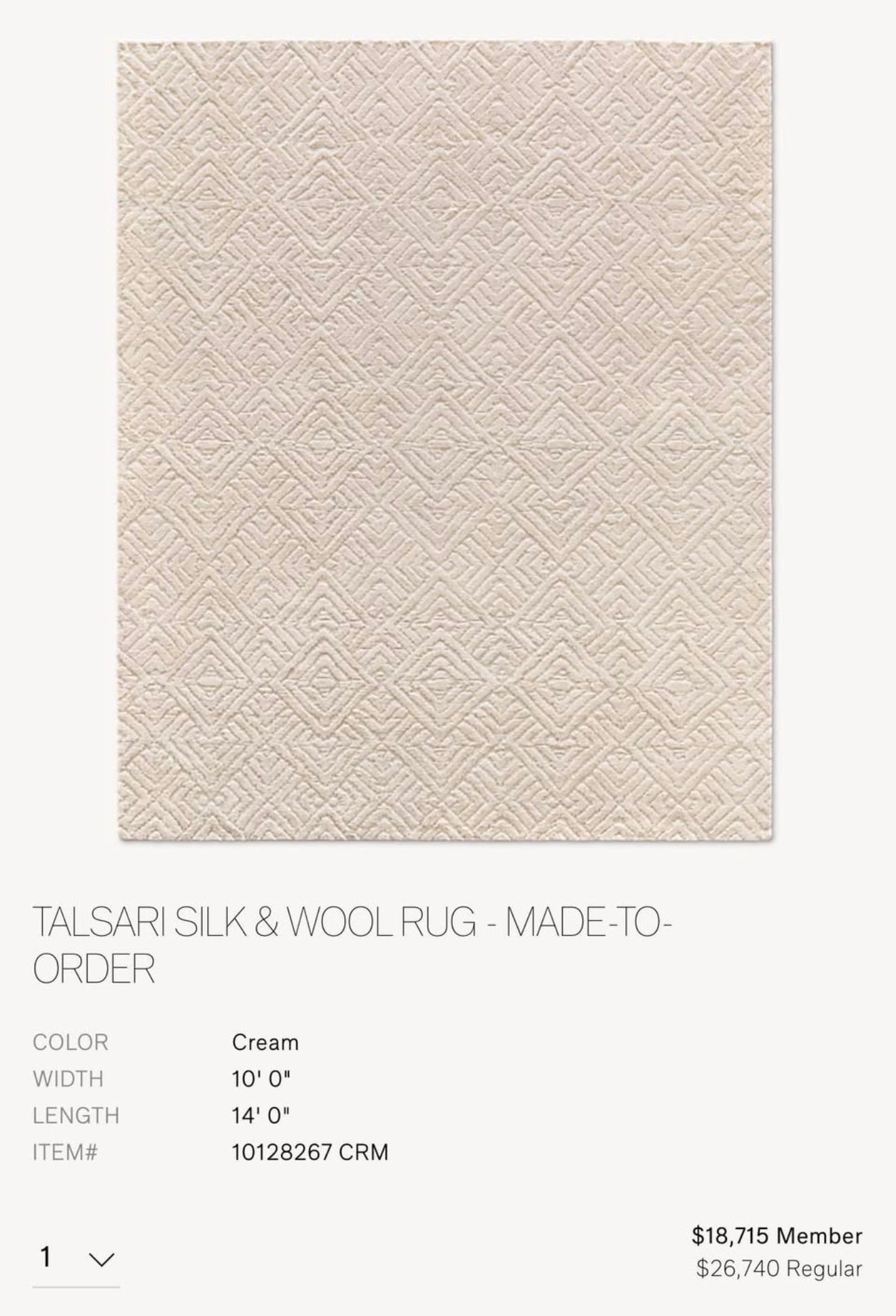 Restoration Hardware Talsari
