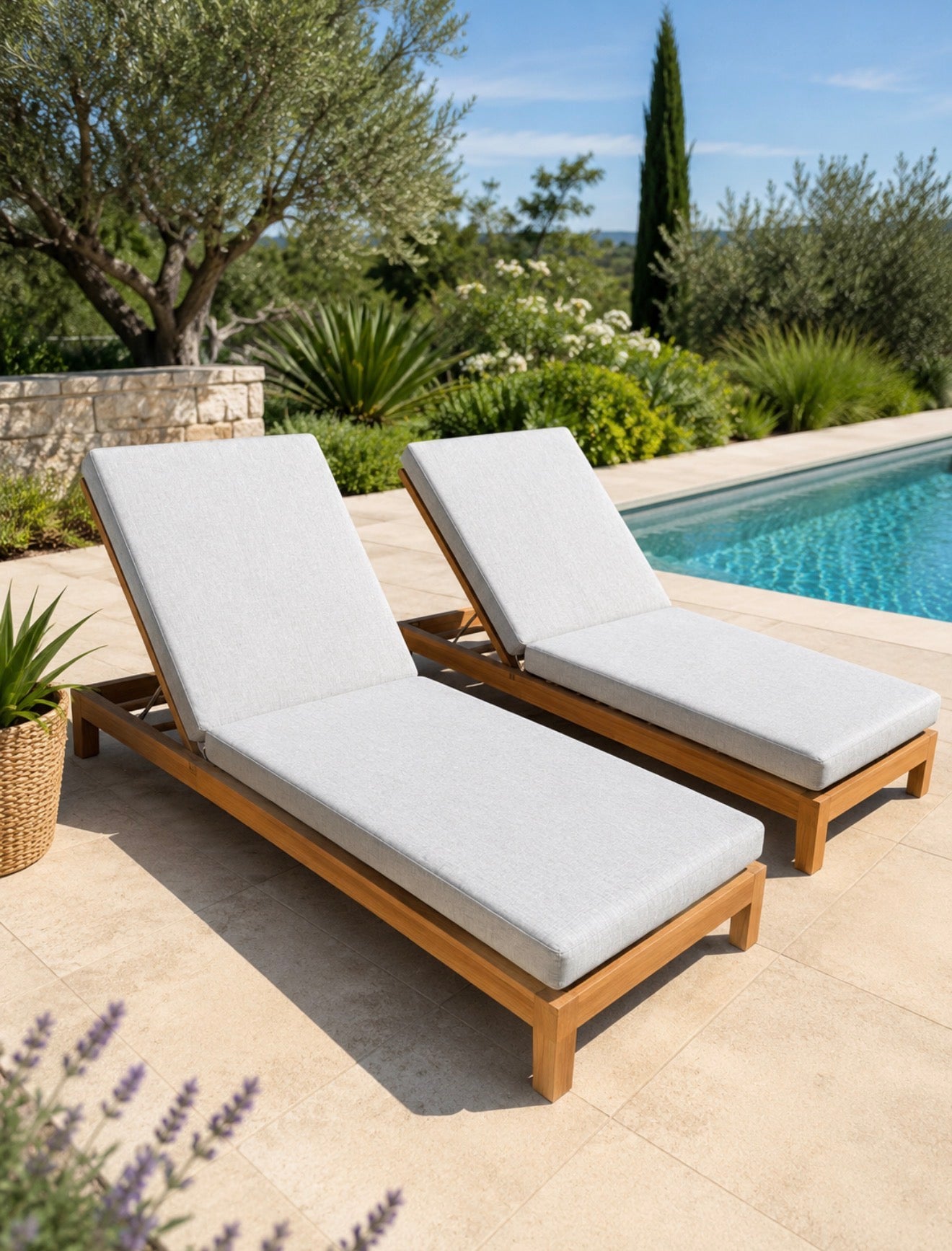 RH Balmain Pool Loungers