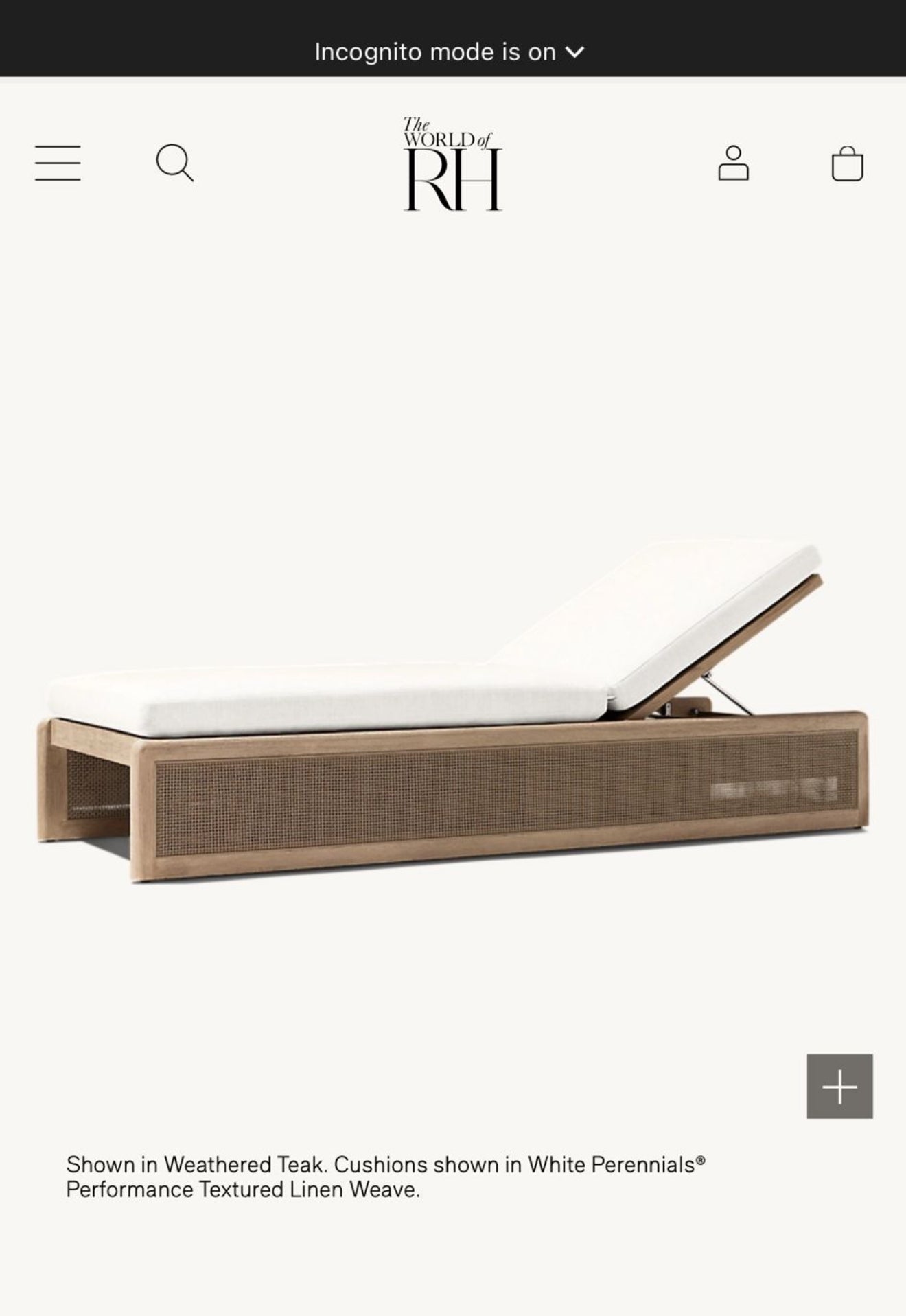 Pool Chaises By Restoration Hardware