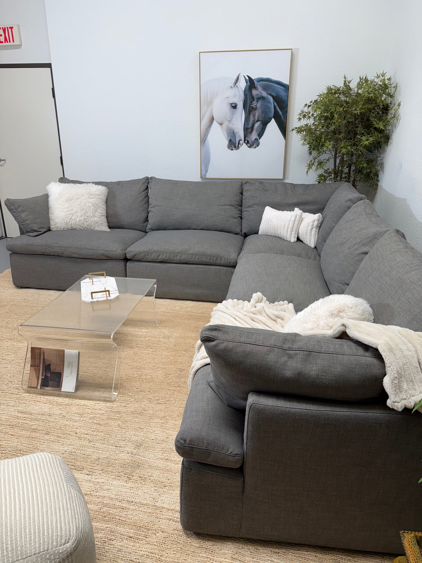 Restoration Hardware Track Arm Cloud