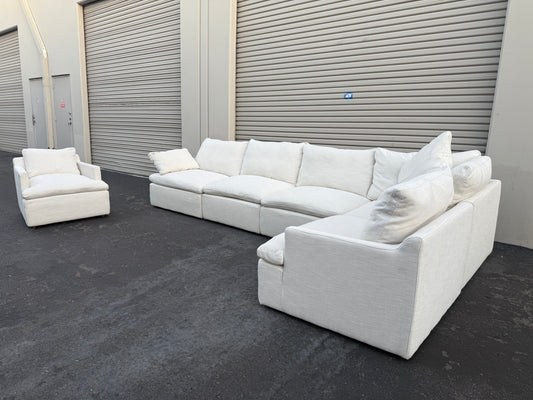 Restoration Hardware Cloud Sectional and Chair