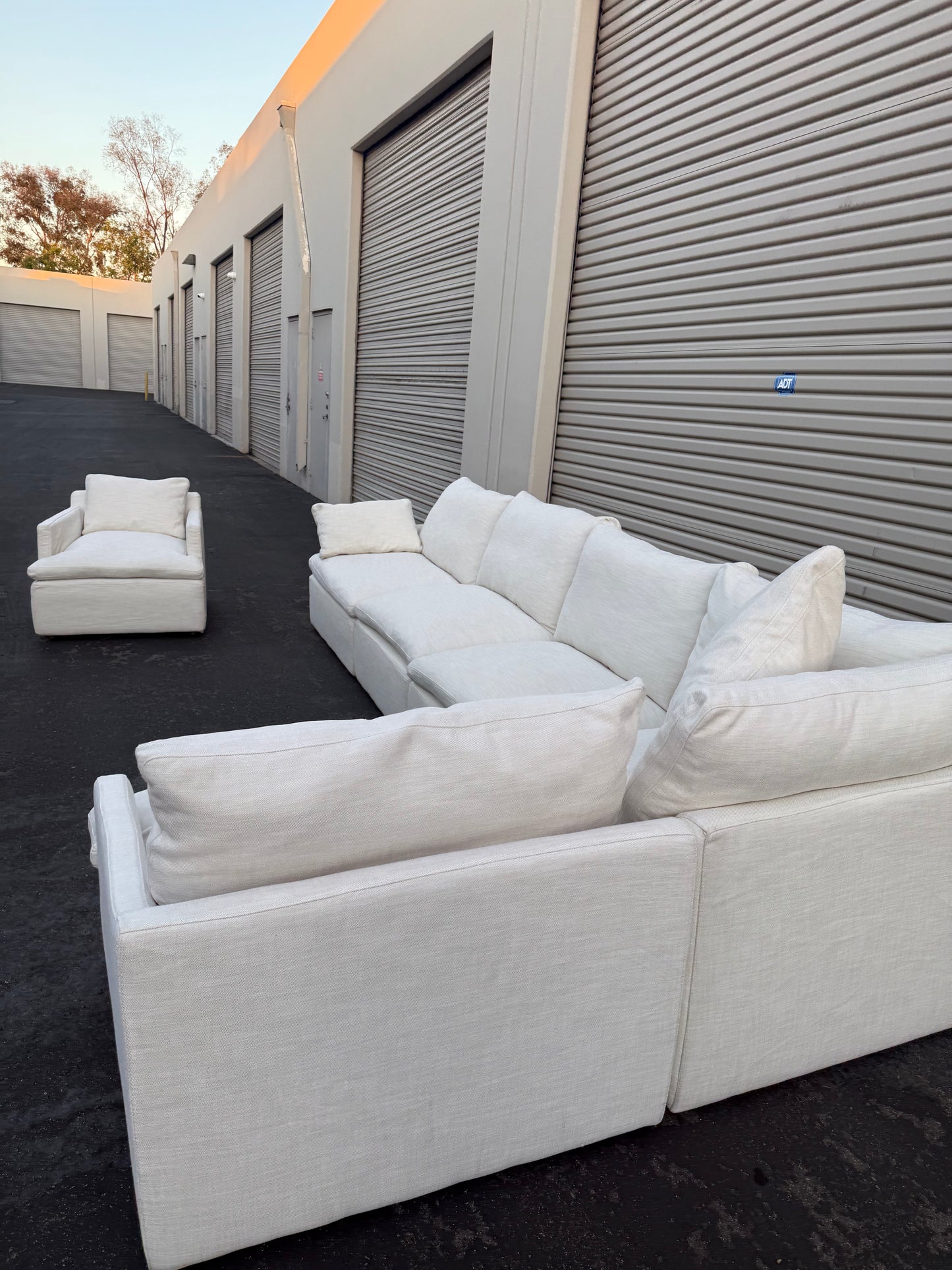 Restoration Hardware Cloud Sectional and Chair