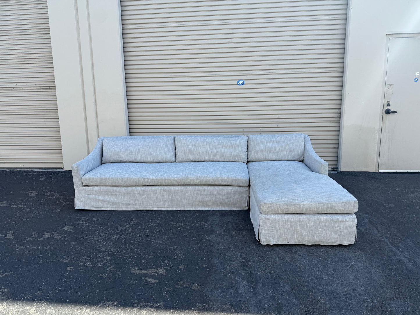 Restoration Hardware Belgian Sectional