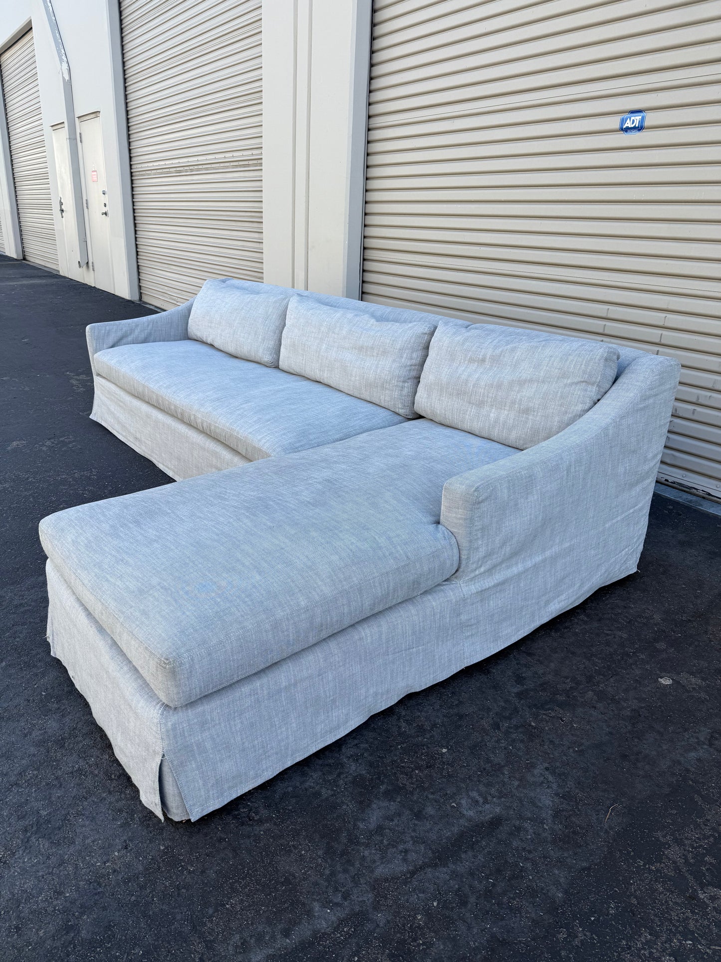 Restoration Hardware Belgian Sectional