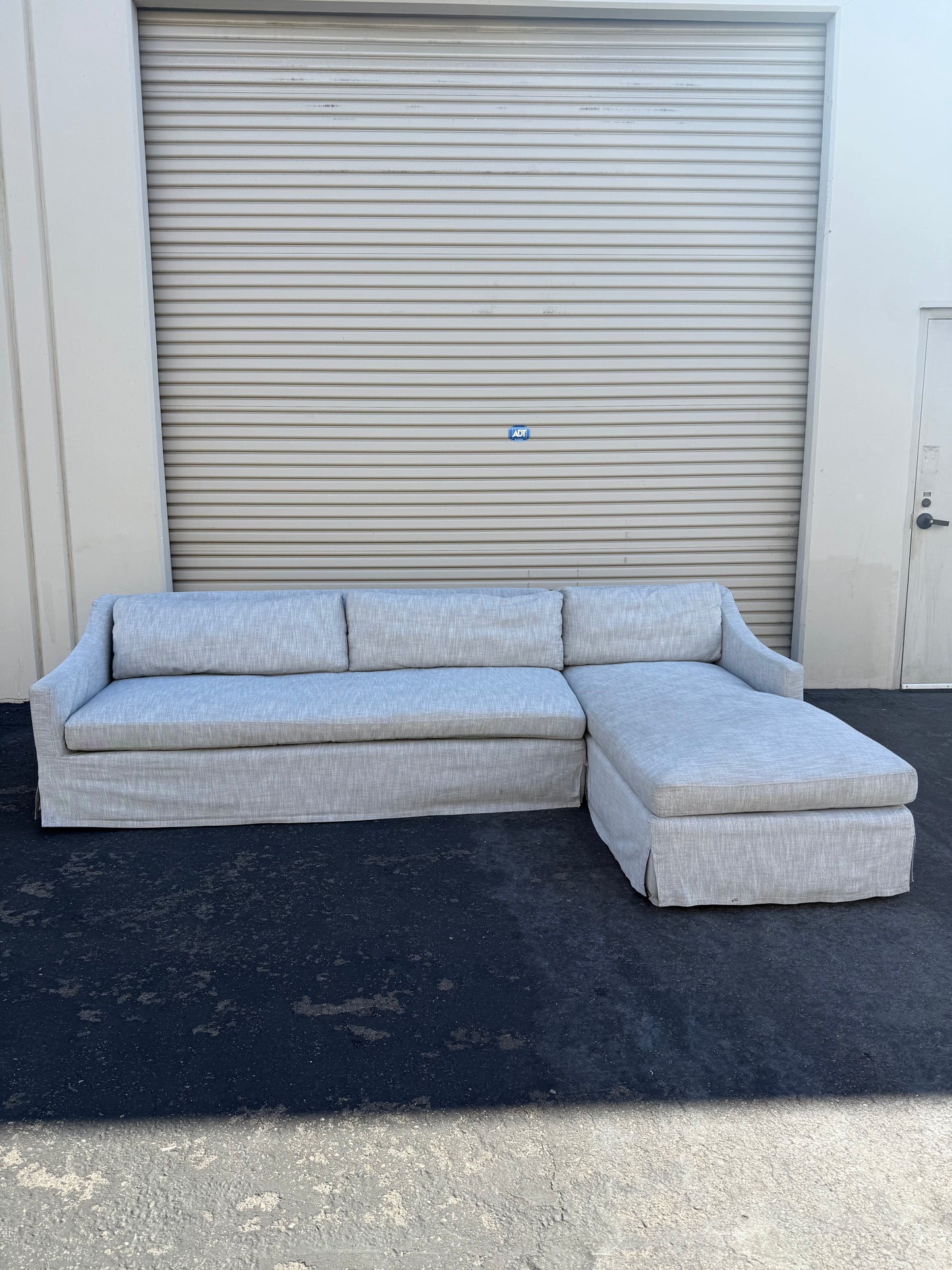 Restoration Hardware Belgian Sectional