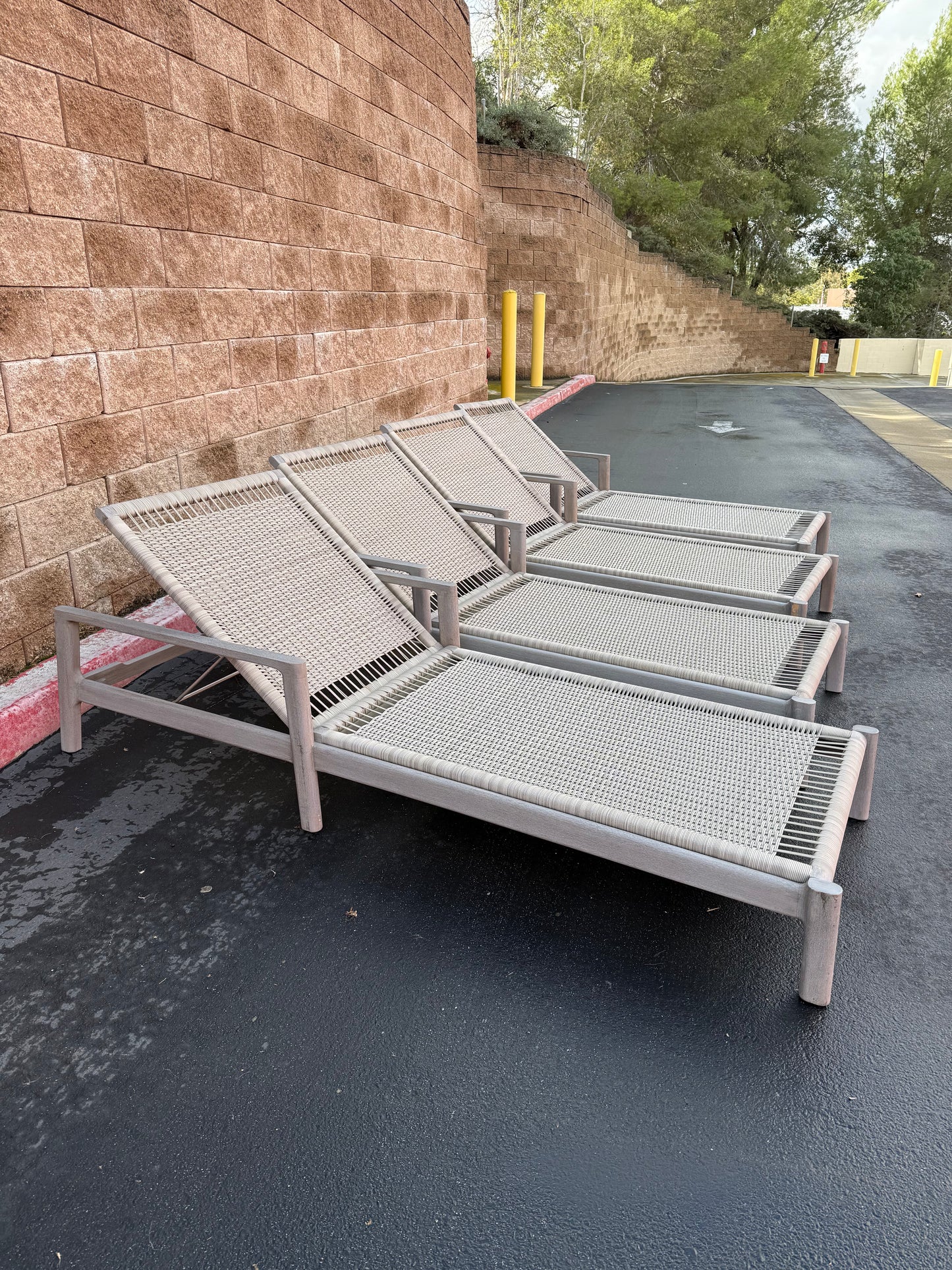 Restoration Hardware Pool Chaises