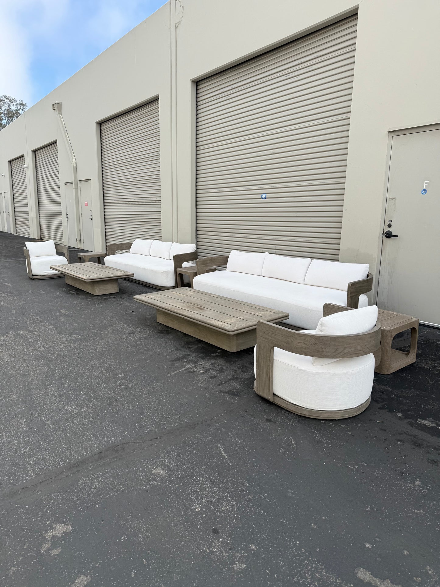 Beautiful Outdoor Restoration Hardware set
