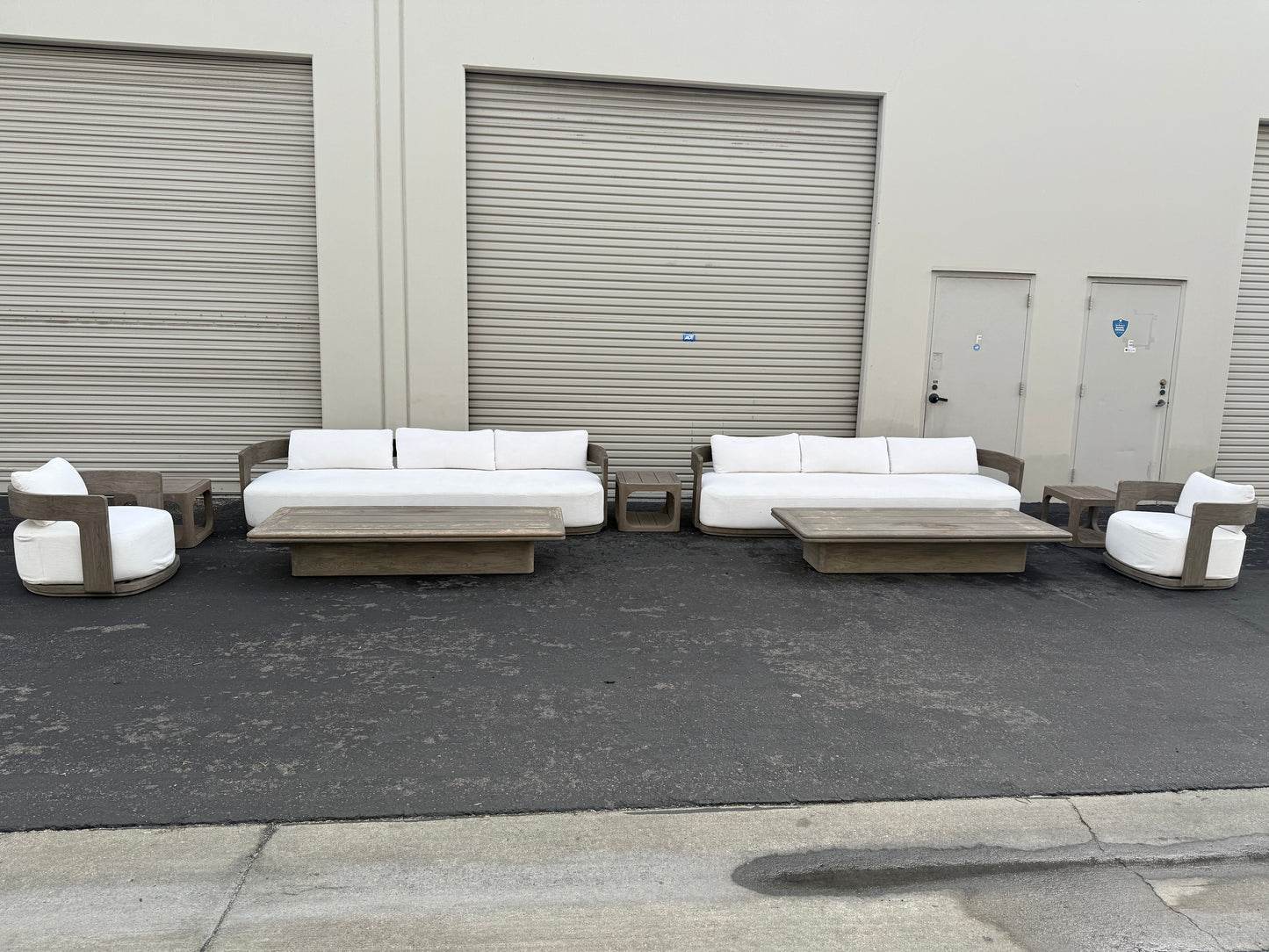 Beautiful Outdoor Restoration Hardware set