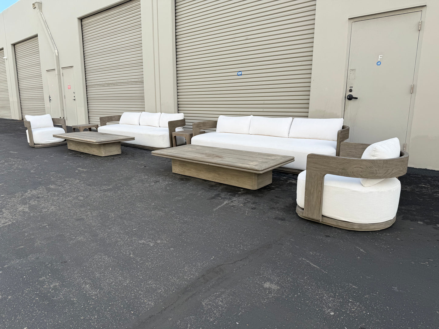 Beautiful Outdoor Restoration Hardware set