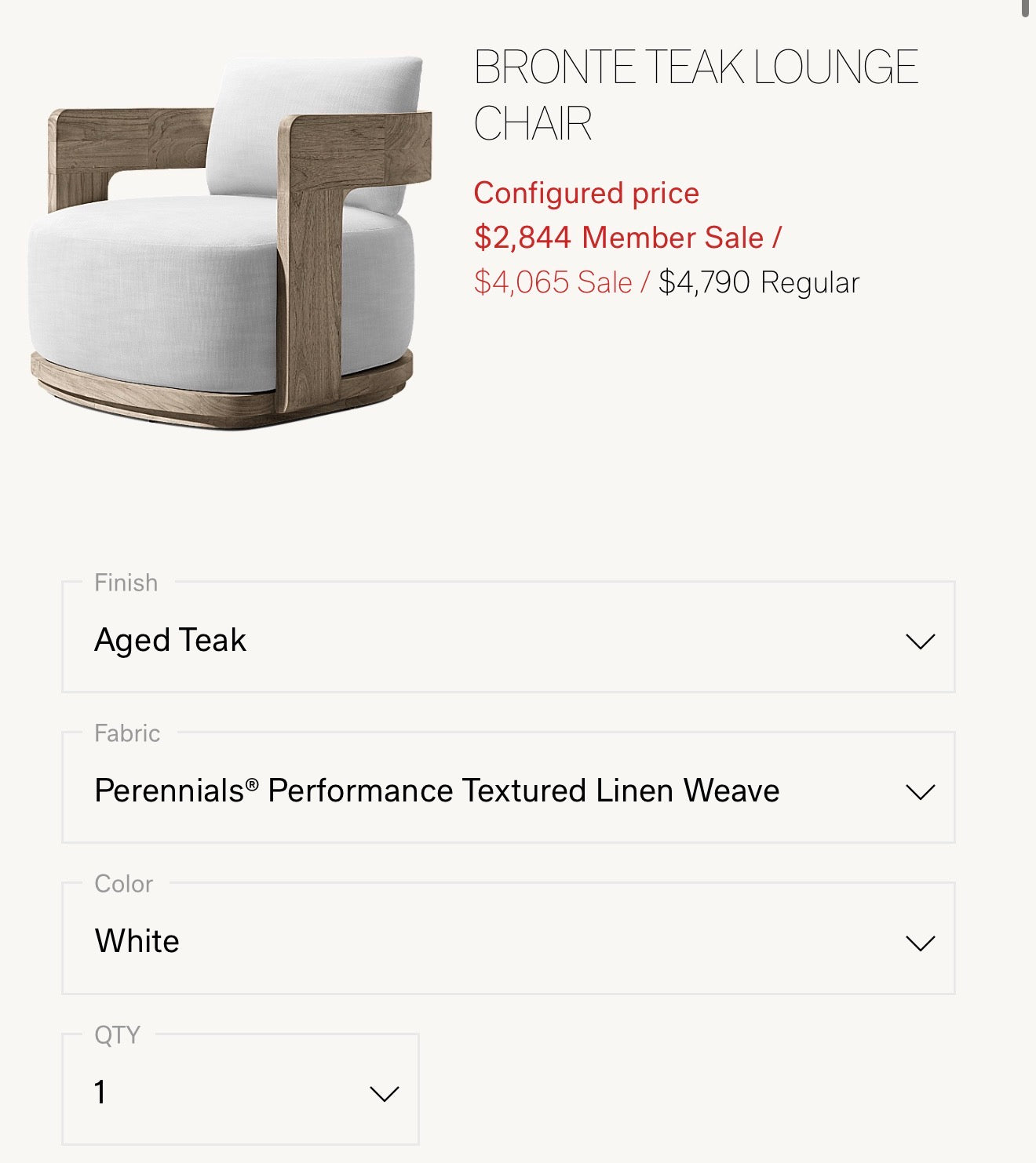 Beautiful Outdoor Restoration Hardware set