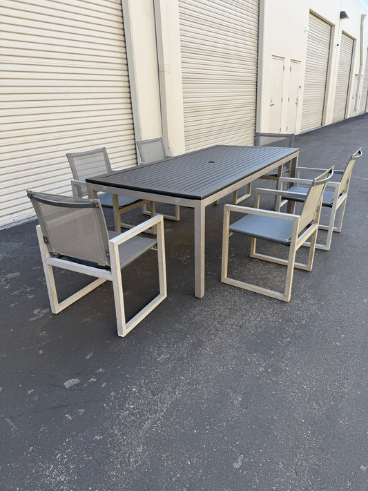 Restoration Hardware Dinning chairs and Table
