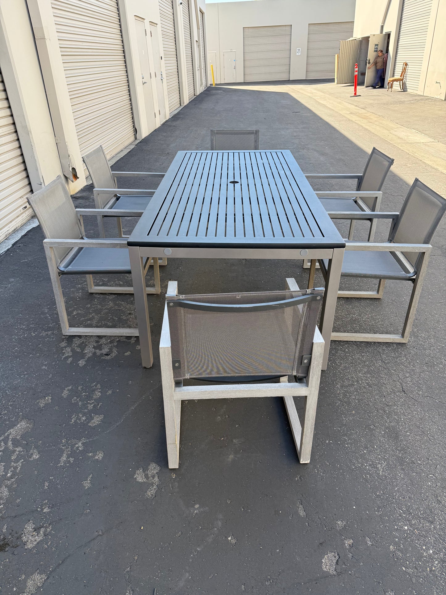 Restoration Hardware Dinning chairs and Table