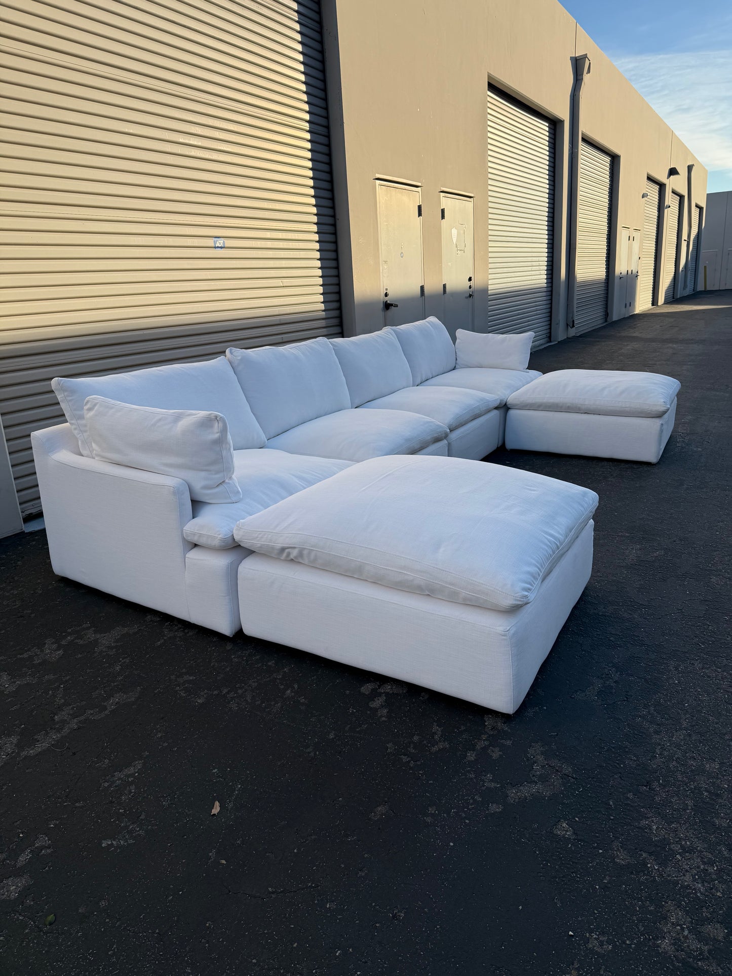 Restoration Hardware Cloud Track arm