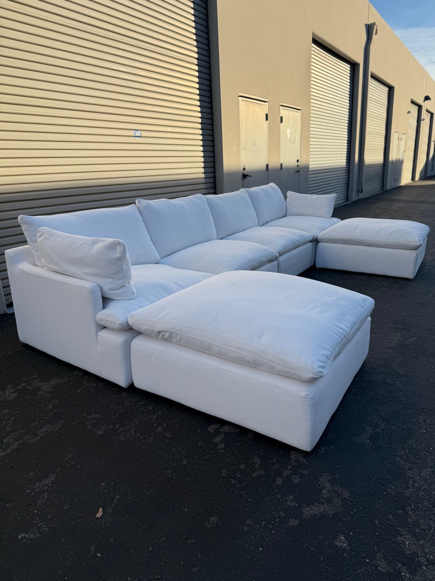 Restoration Hardware Cloud Track arm