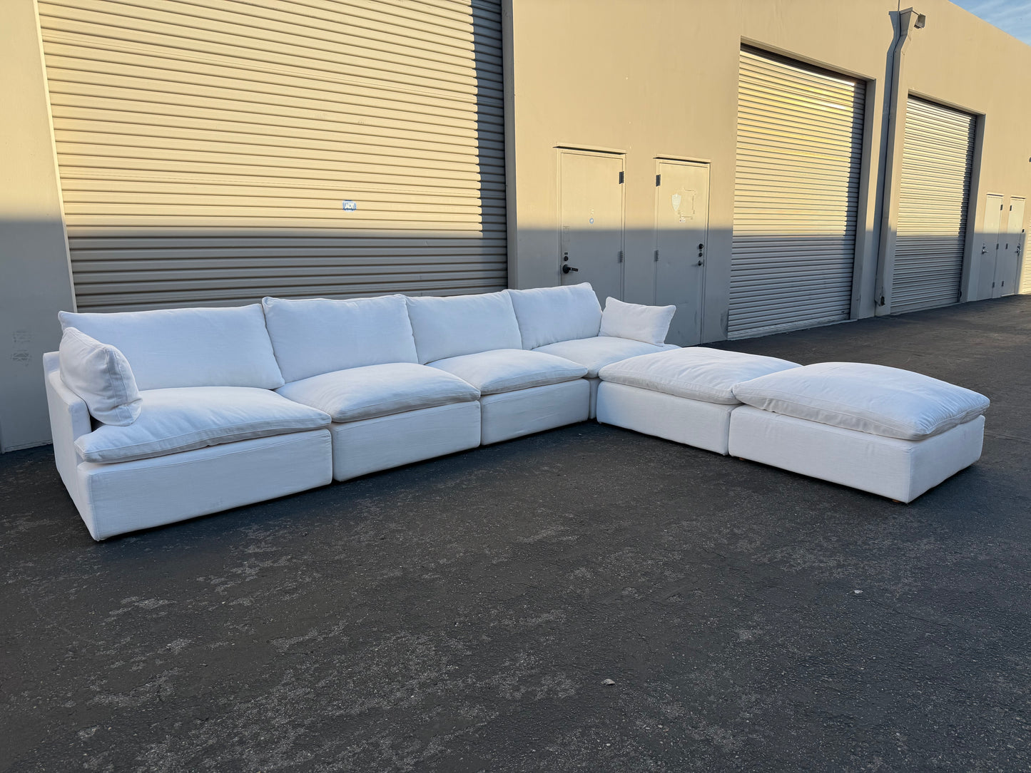 Restoration Hardware Cloud Track arm