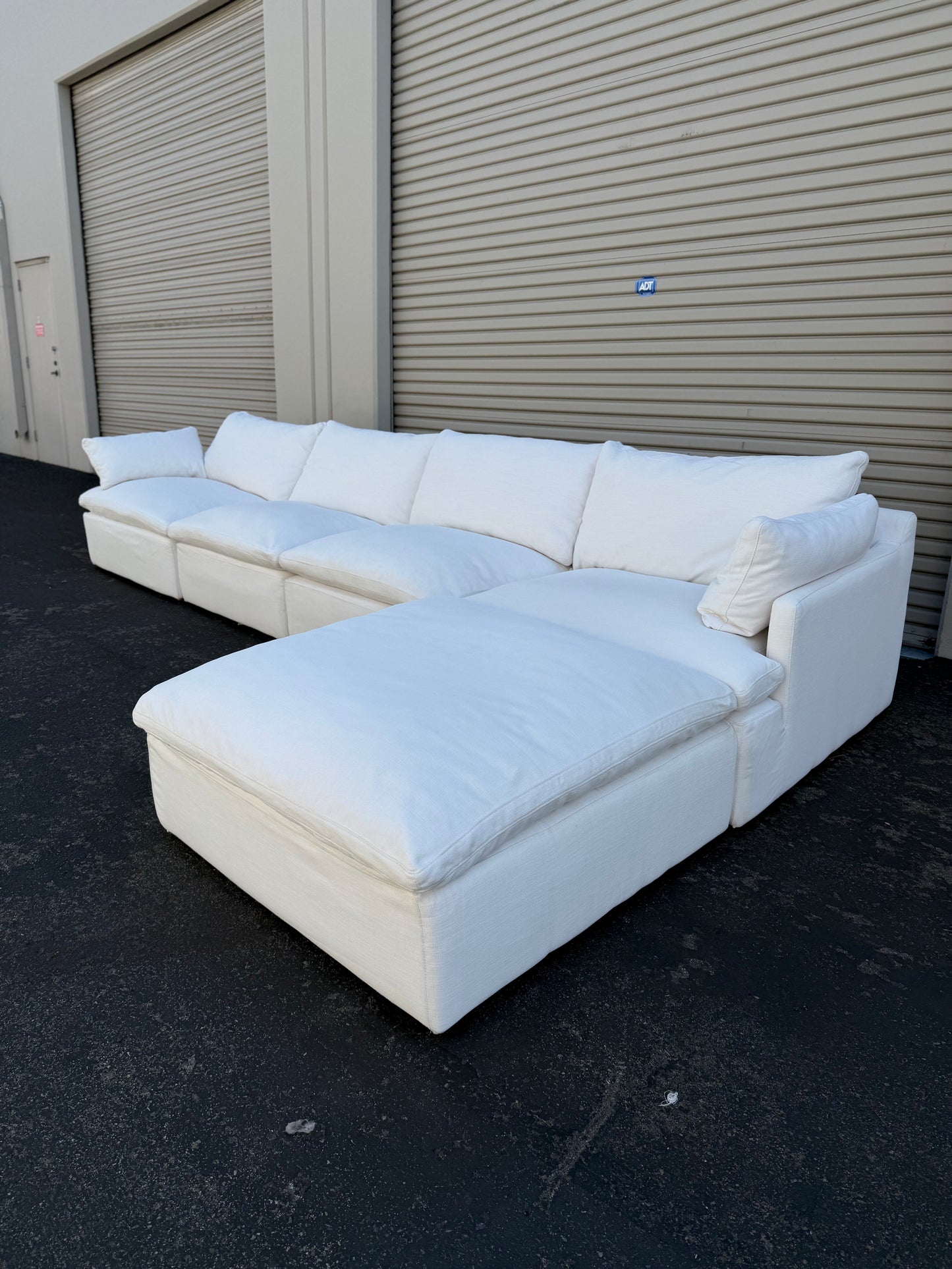 Restoration Hardware Cloud Track arm