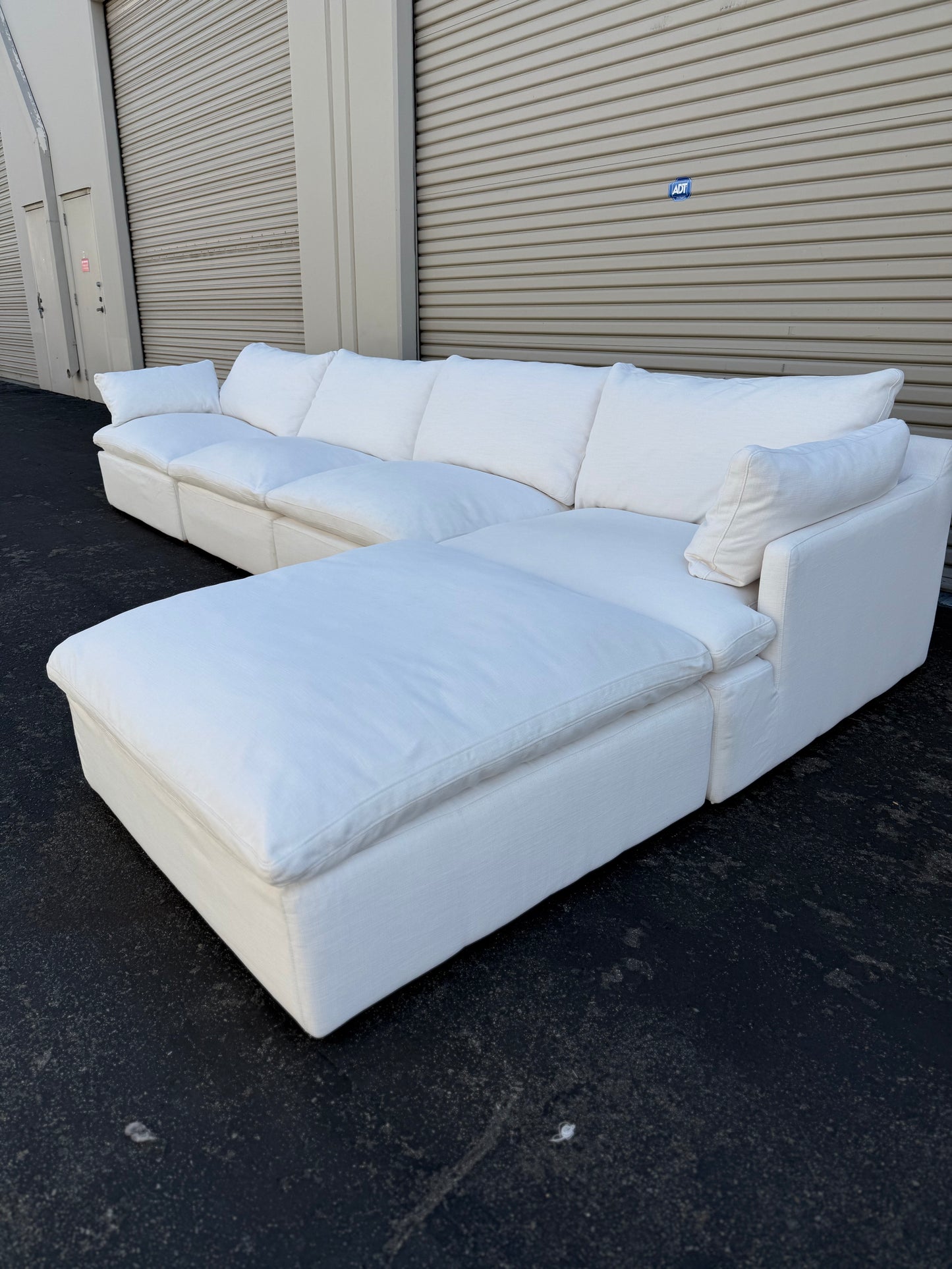 Restoration Hardware Cloud Track arm