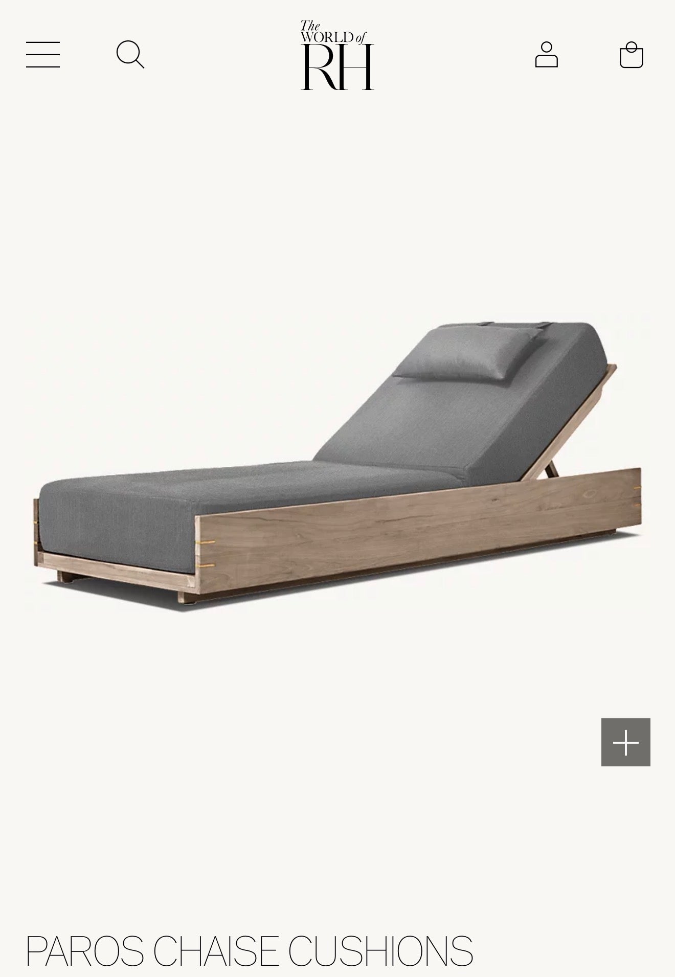 Restoration Hardware Paros Chaises