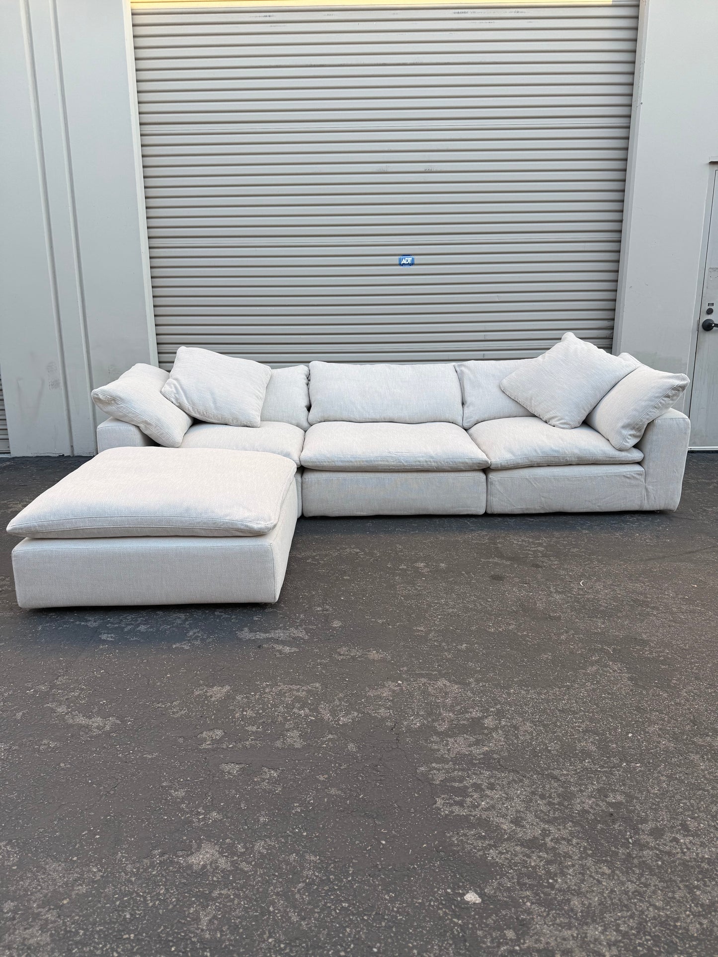 Restoration Hardware 4 Piece Couch