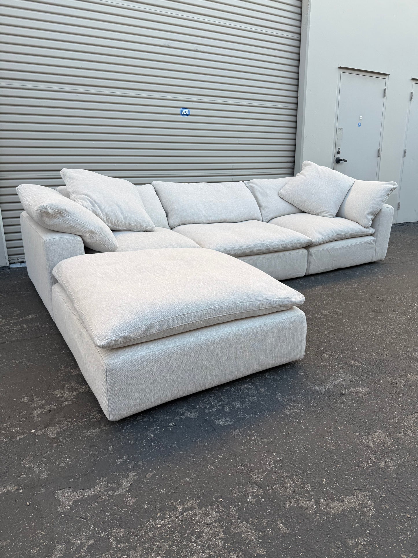 Restoration Hardware 4 Piece Couch