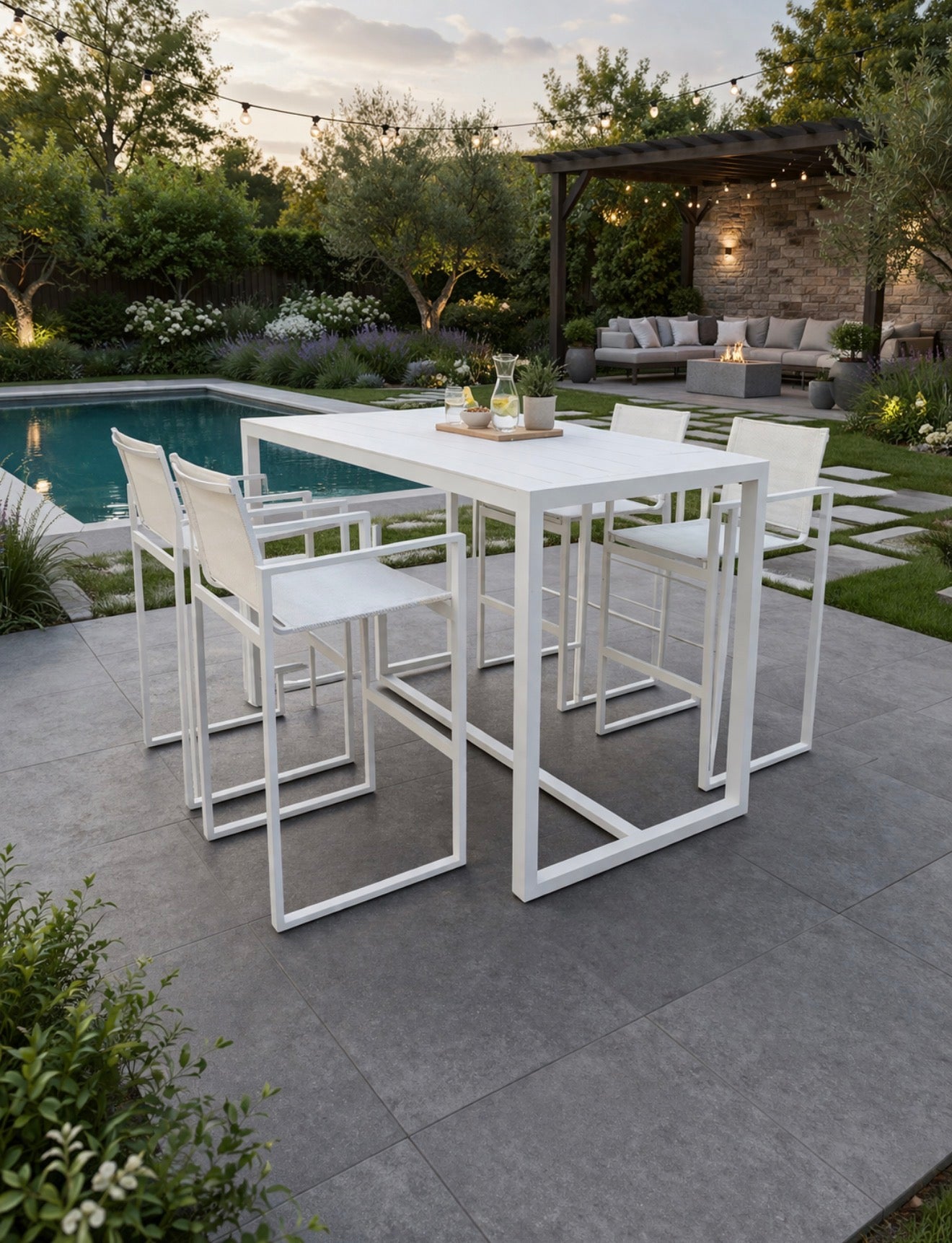 Restoration Hardware Aegean Outdoor Set