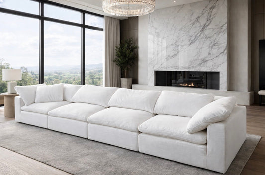 RH Cloud White Couch