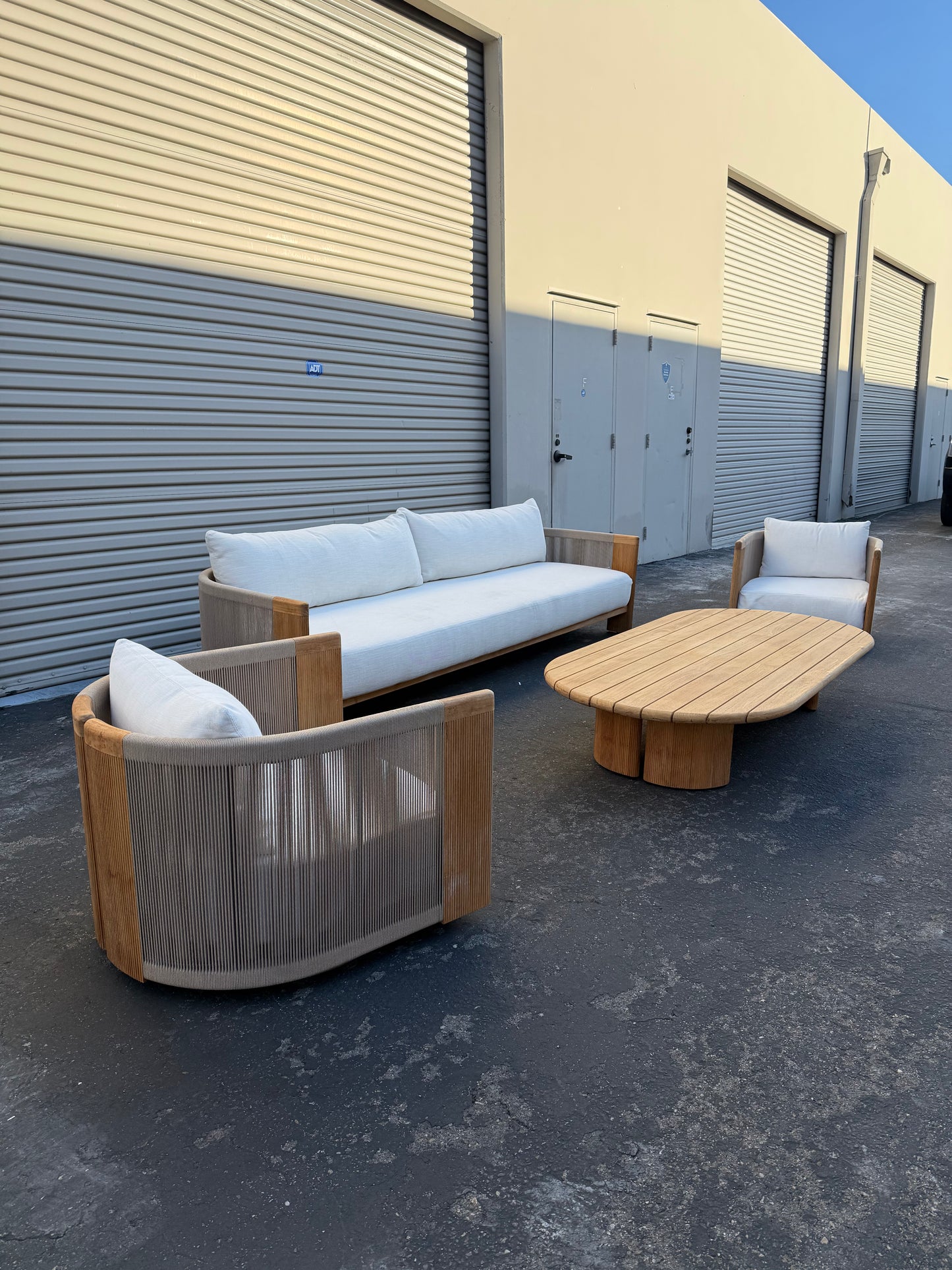 Restoration Hardware Striata Outdoor
