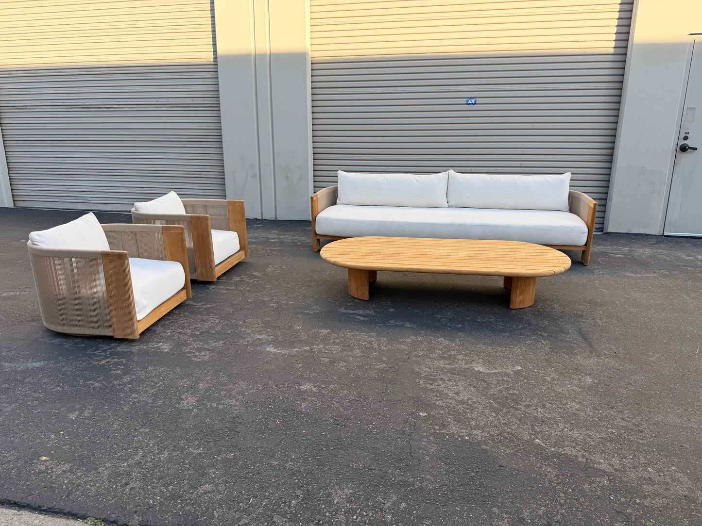 Restoration Hardware Striata Outdoor