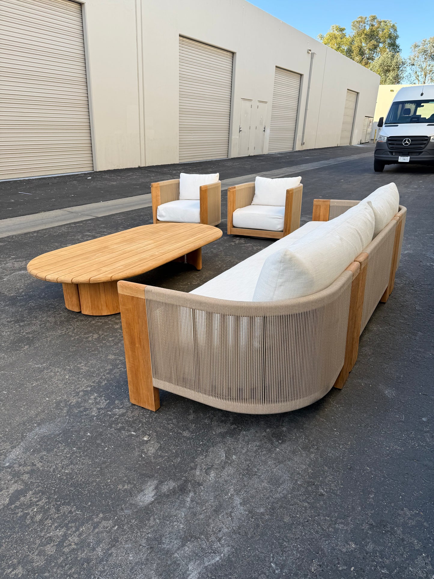 Restoration Hardware Striata Outdoor