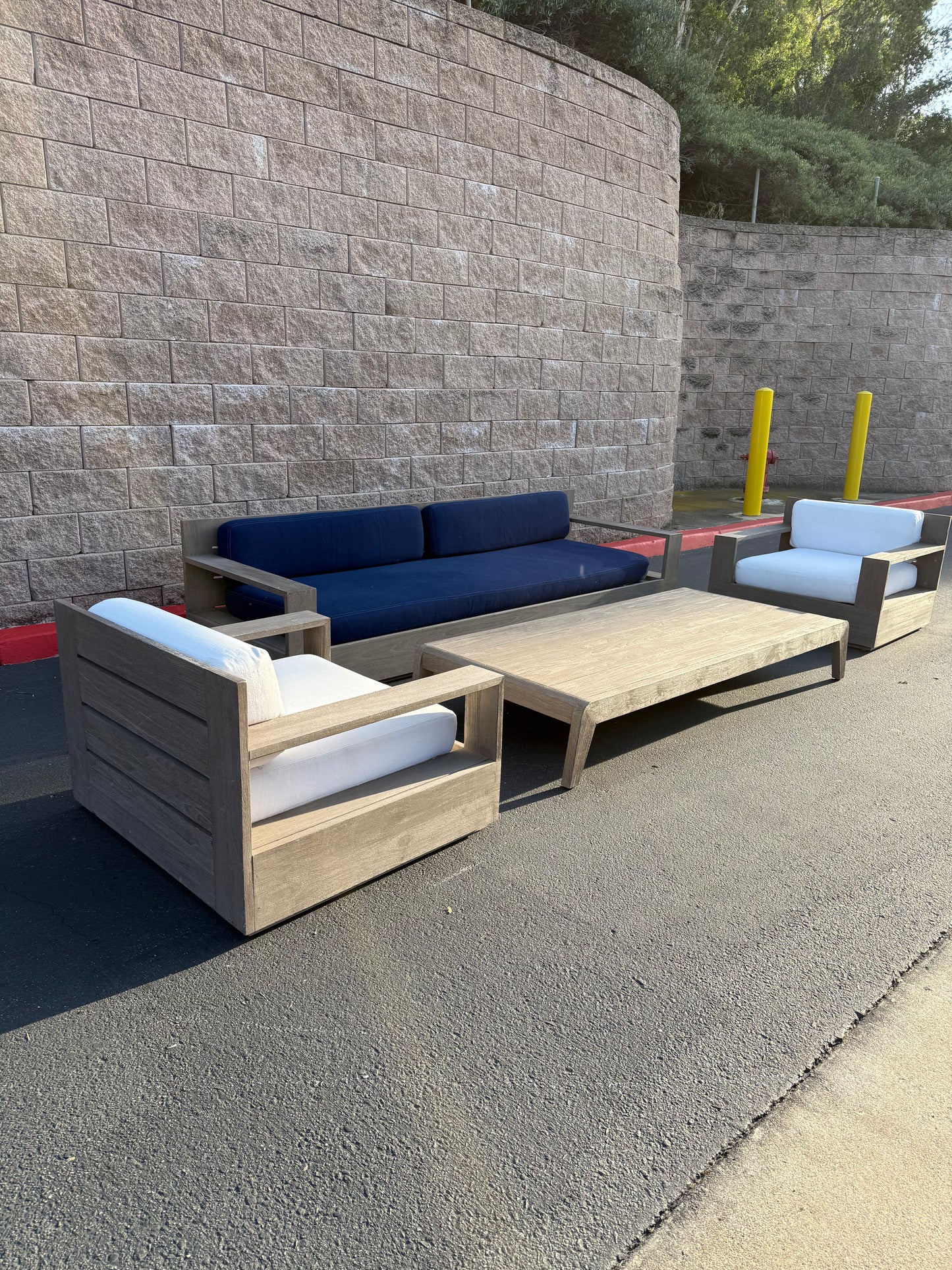 Restoration Hardware Marbella Outdoor Set