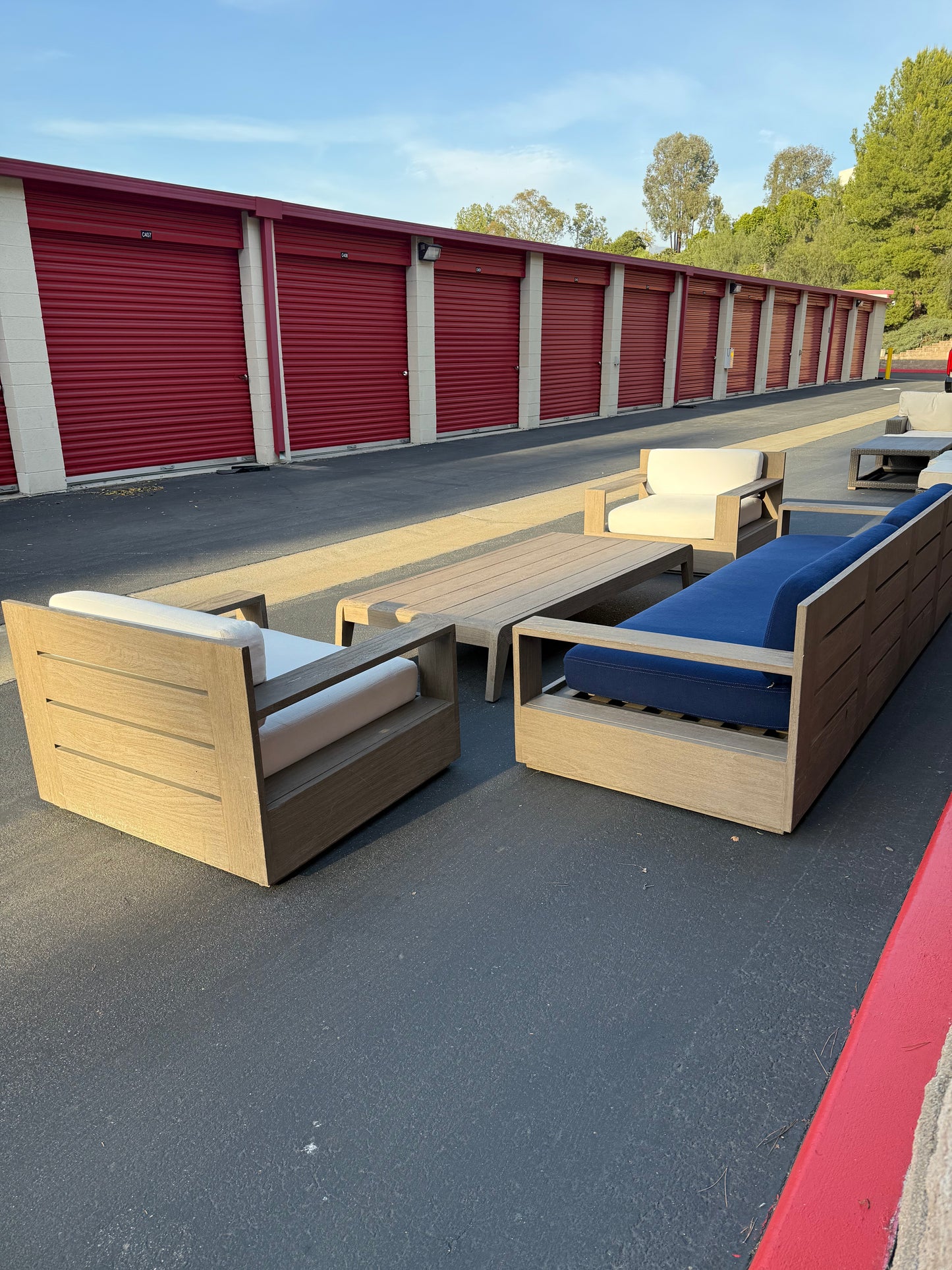 Restoration Hardware Marbella Outdoor Set