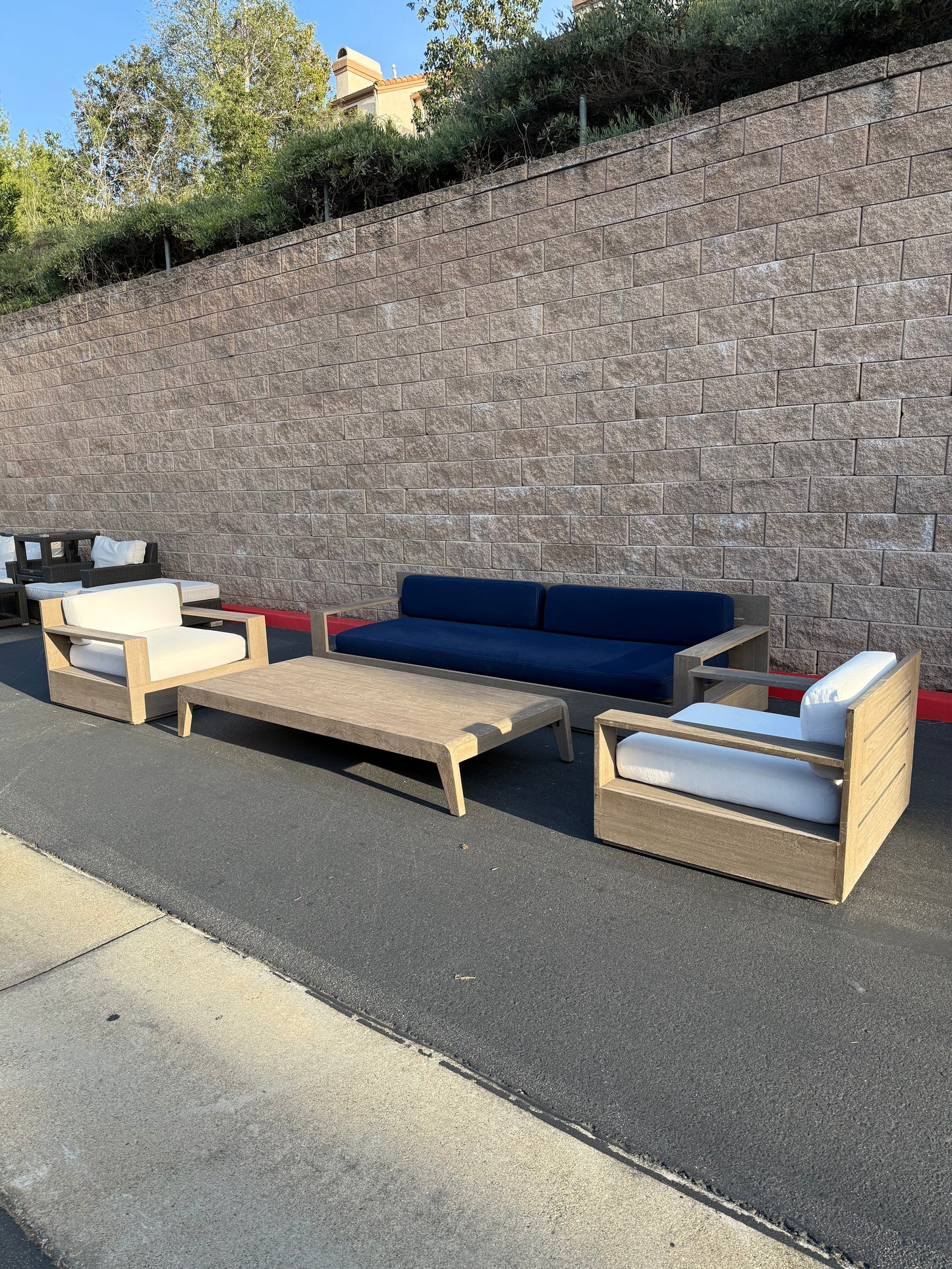 Restoration Hardware Marbella Outdoor Set