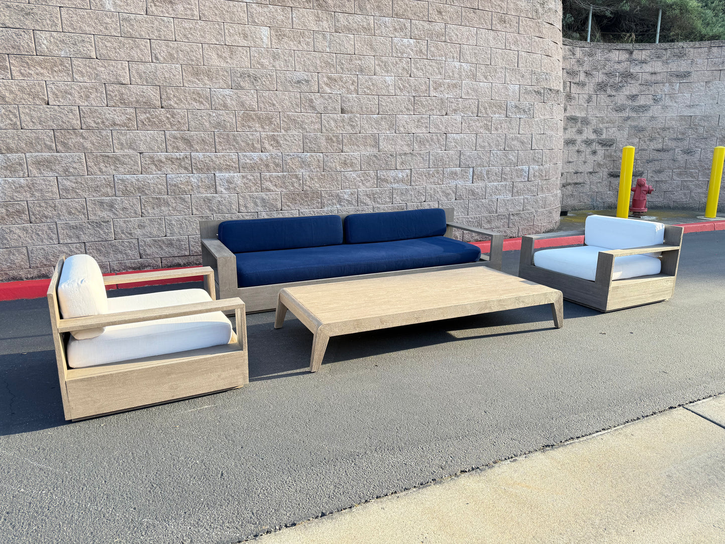 Restoration Hardware Marbella Outdoor Set