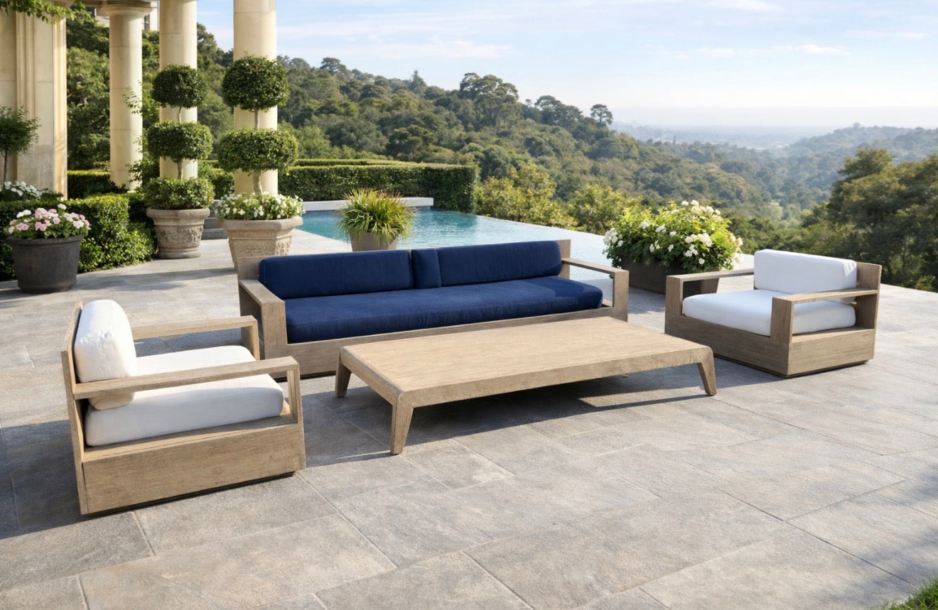 Restoration Hardware Marbella Outdoor Set