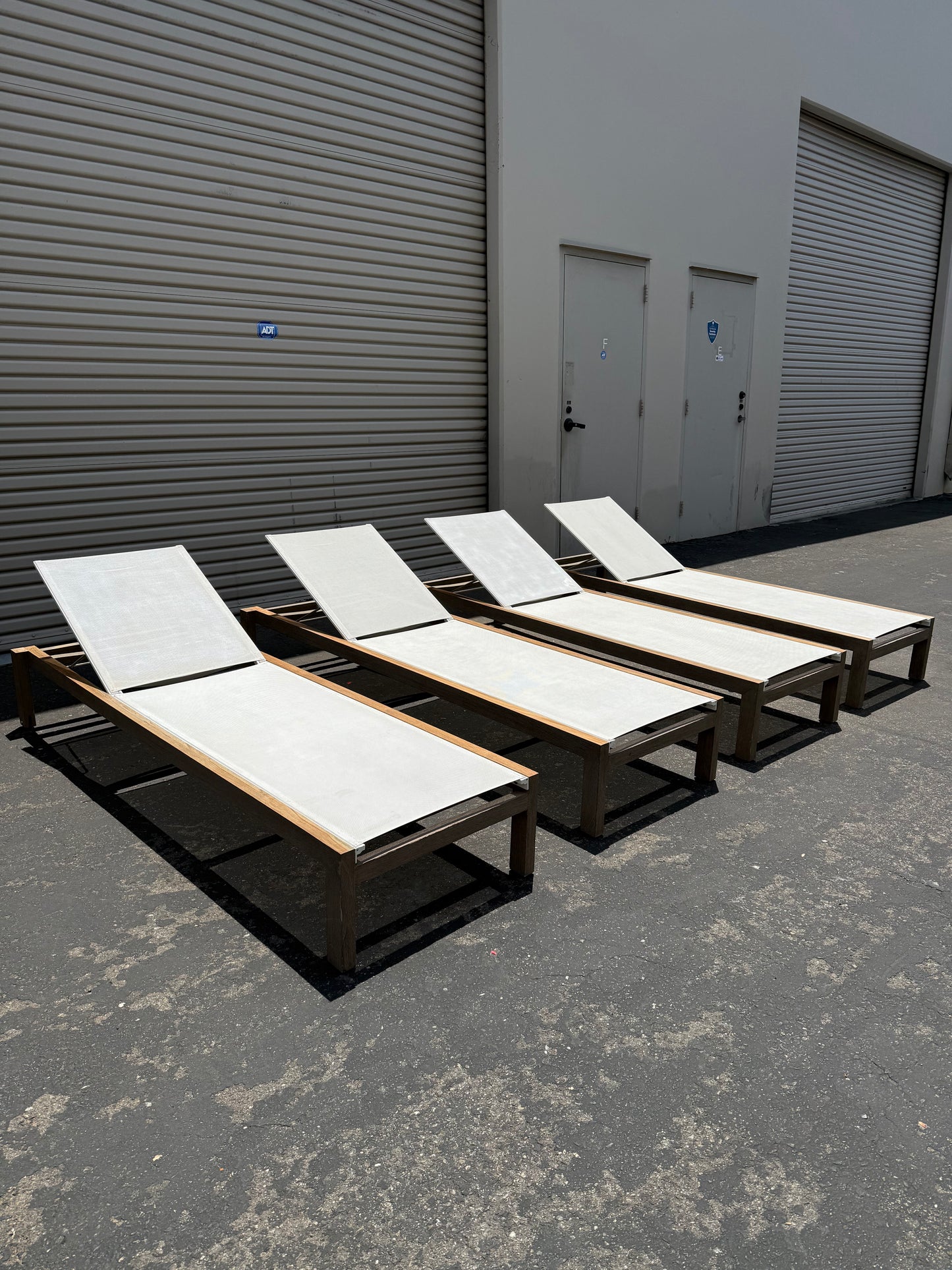 Restoration Hardware Aegean Pool Chaises
