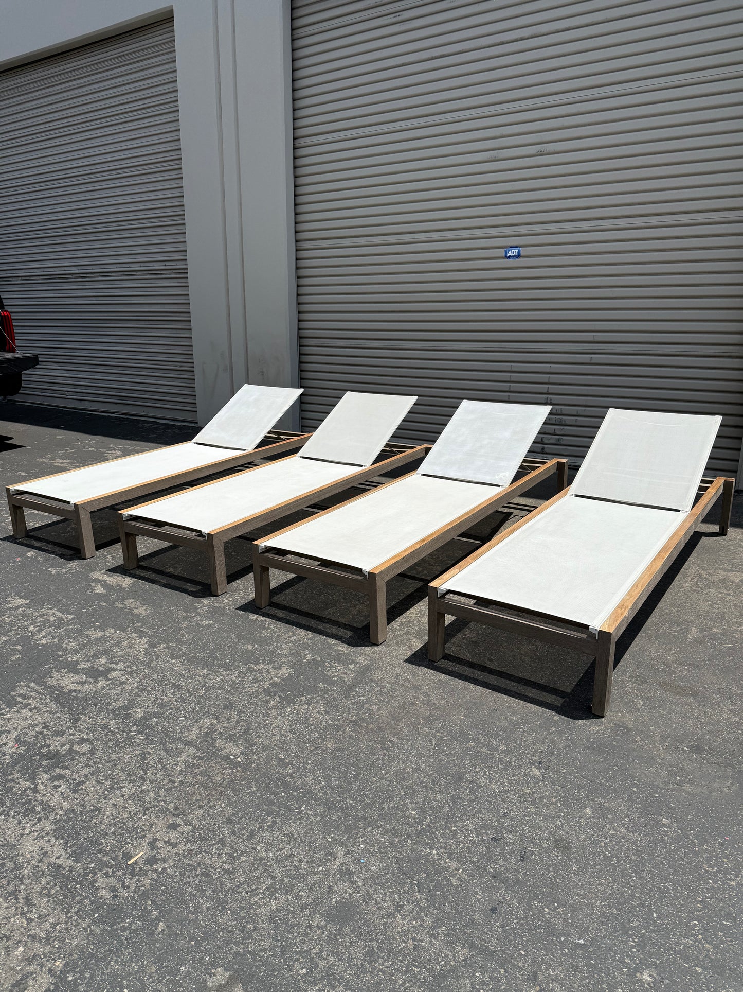 Restoration Hardware Aegean Pool Chaises